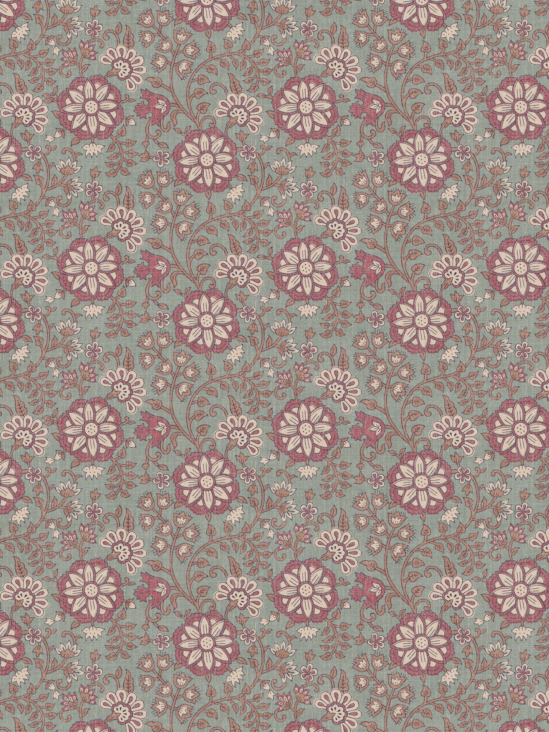 Lucien Trail Spice/Pink/Green Fabric
