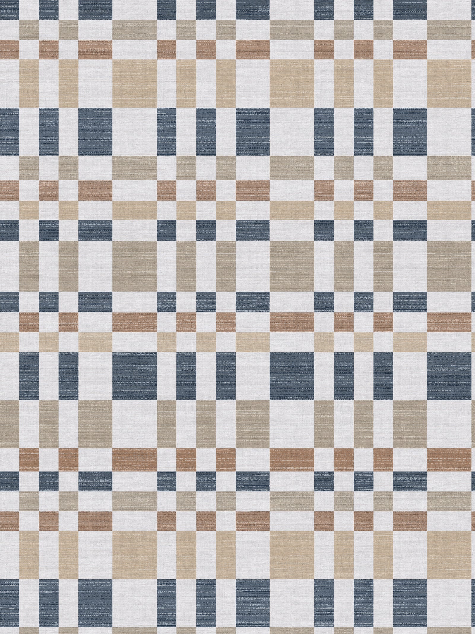 Bergan Navy / Natural Wallpaper - Esselle Home