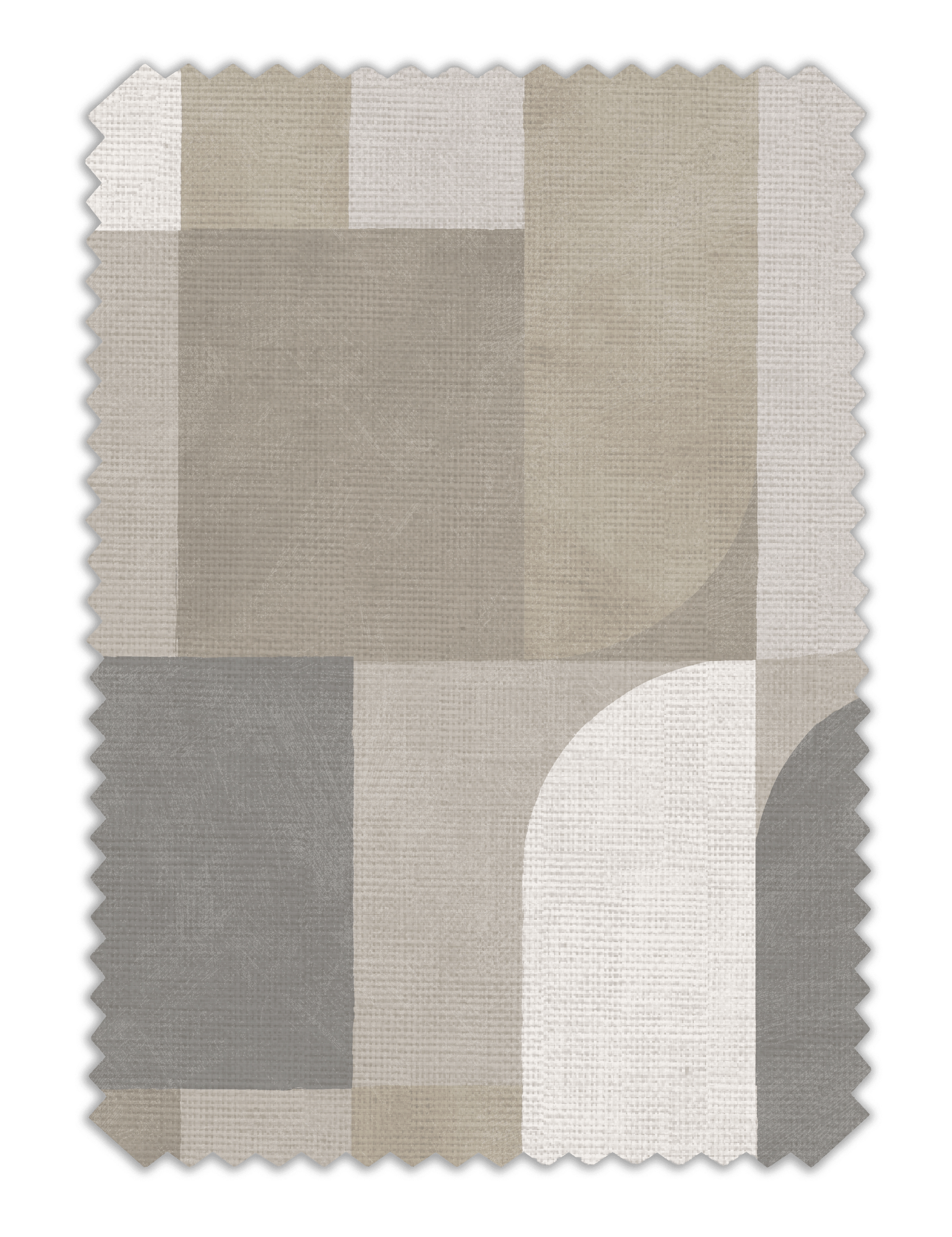 Atton Natural / Slate Fabric