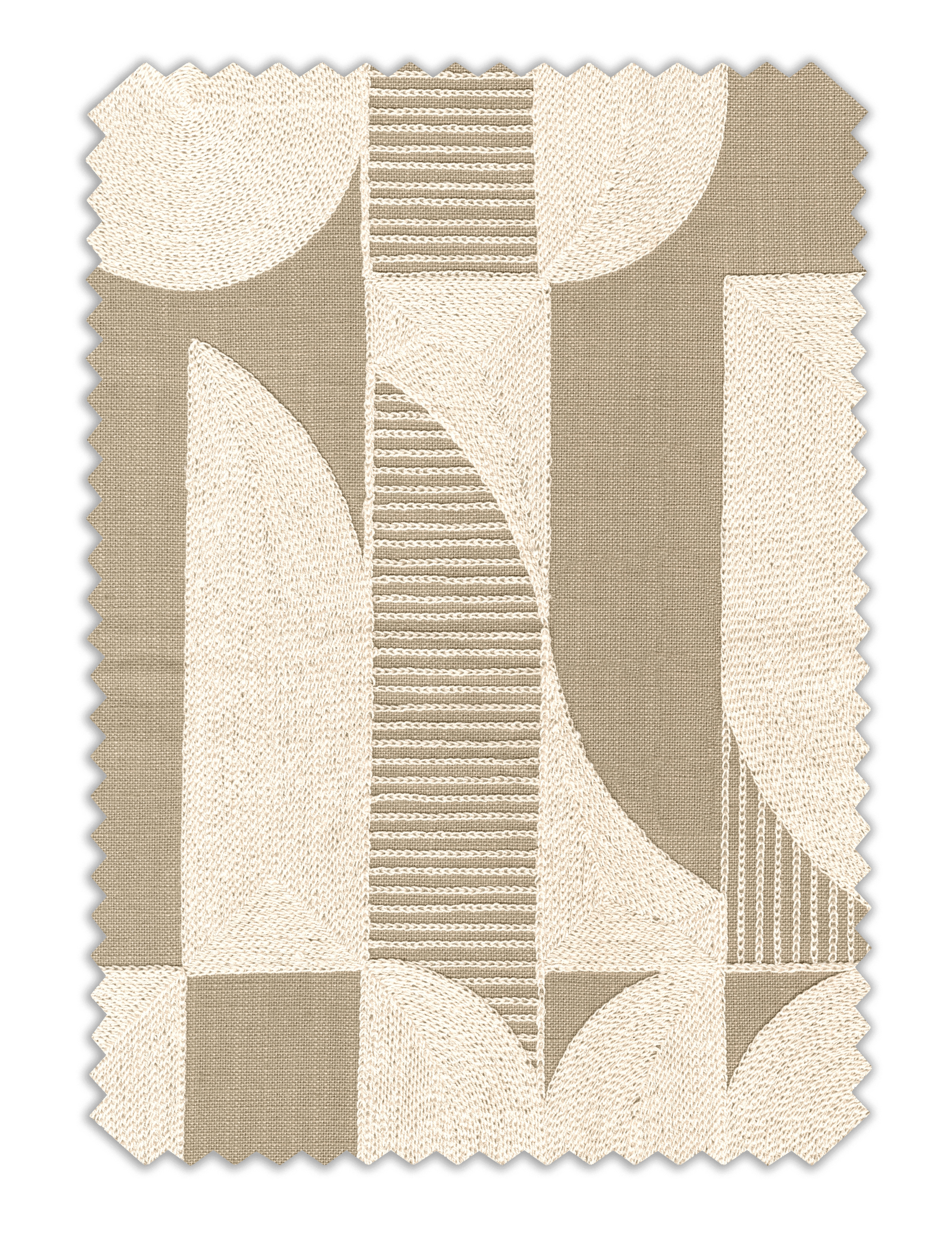 Beckett Natural Fabric