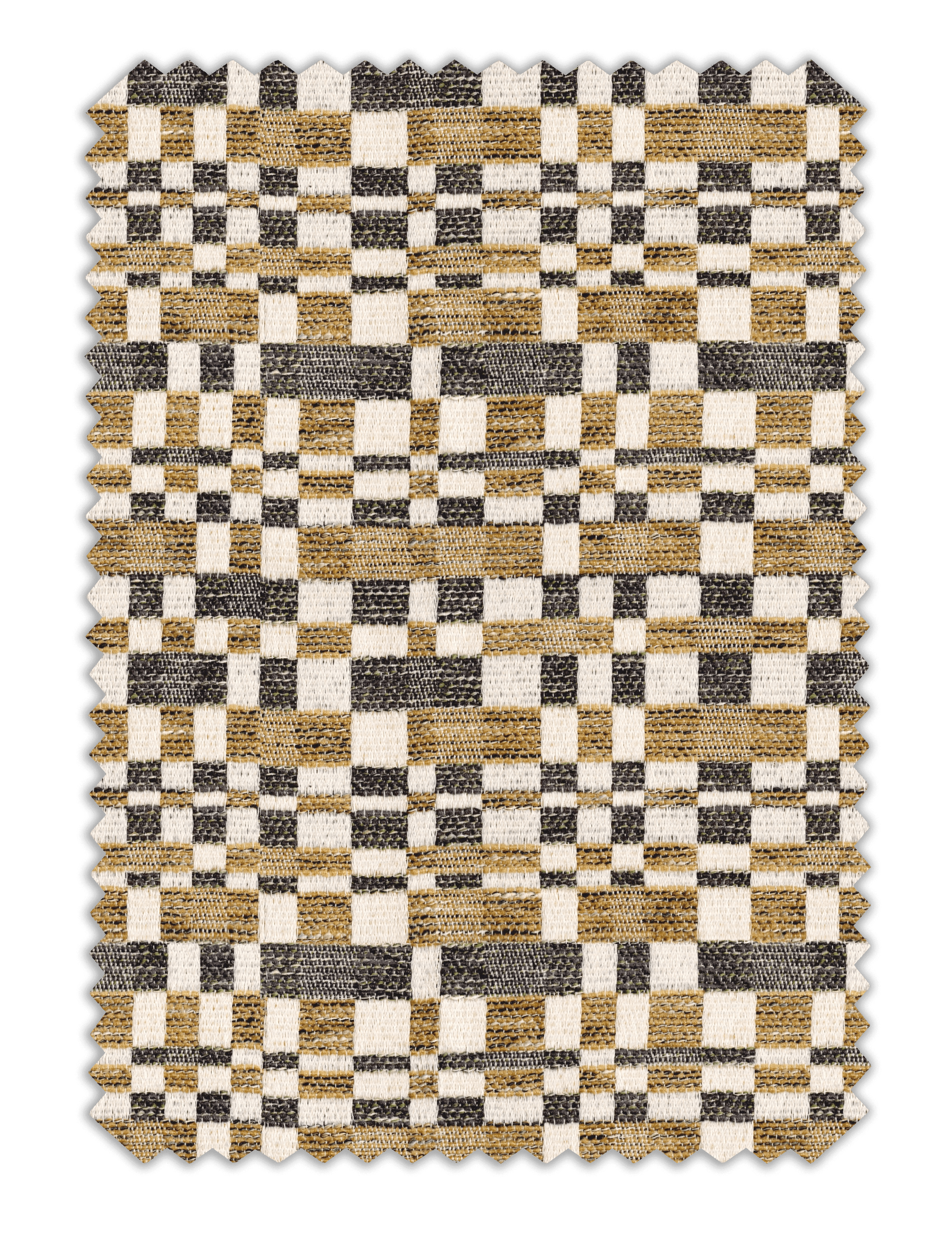 Whittle Ochre Fabric - Esselle Home