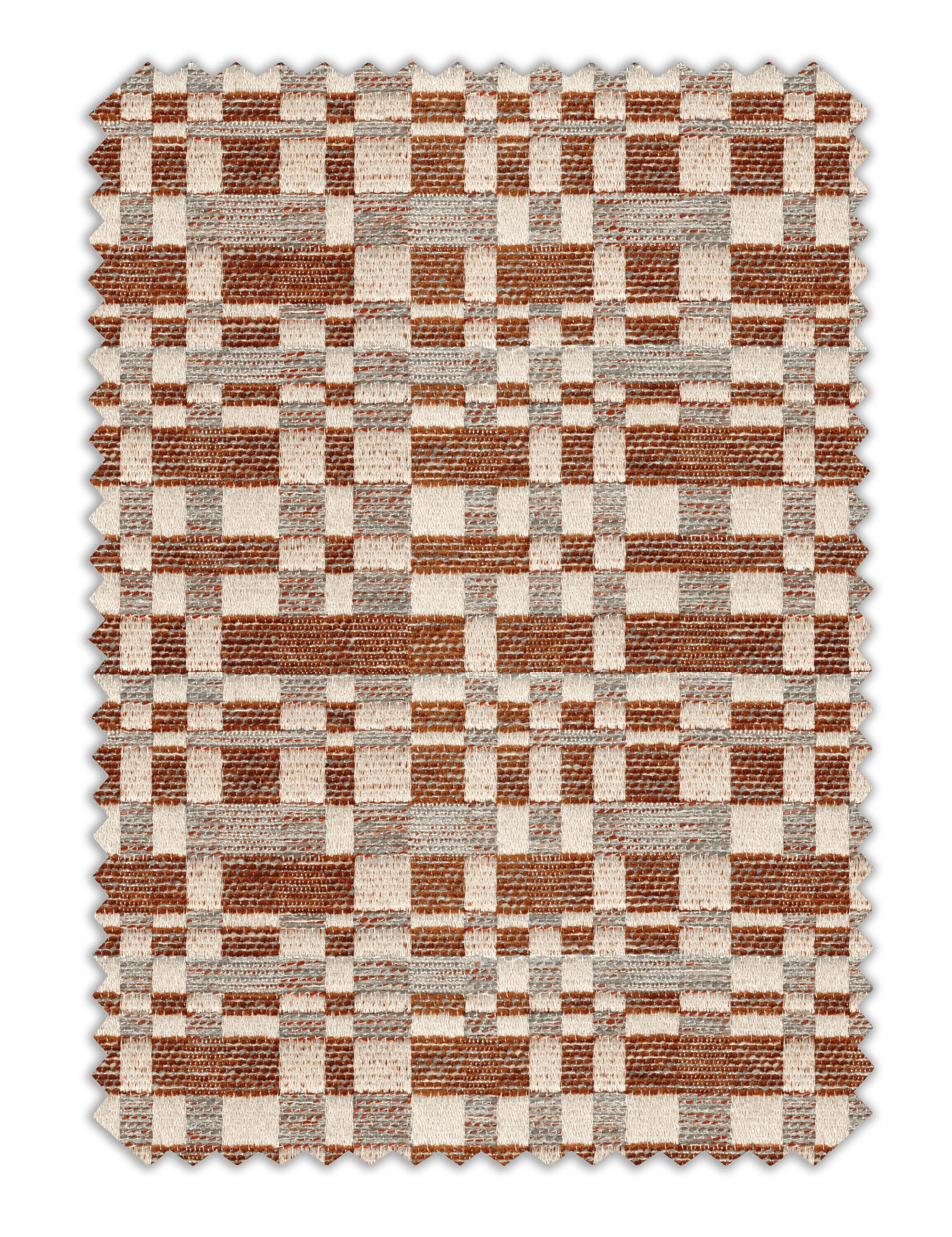 Whittle Brick Fabric - Esselle Home