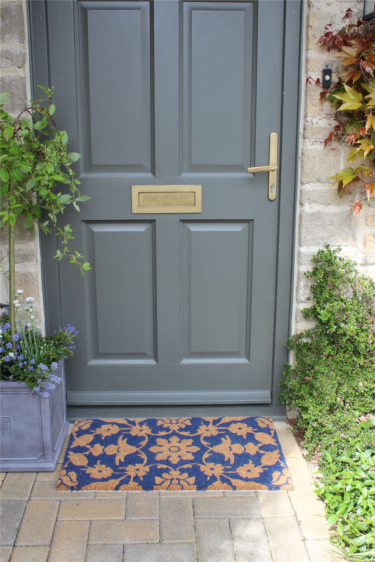 RHS Jekyll Floral Door Mat - Esselle Home