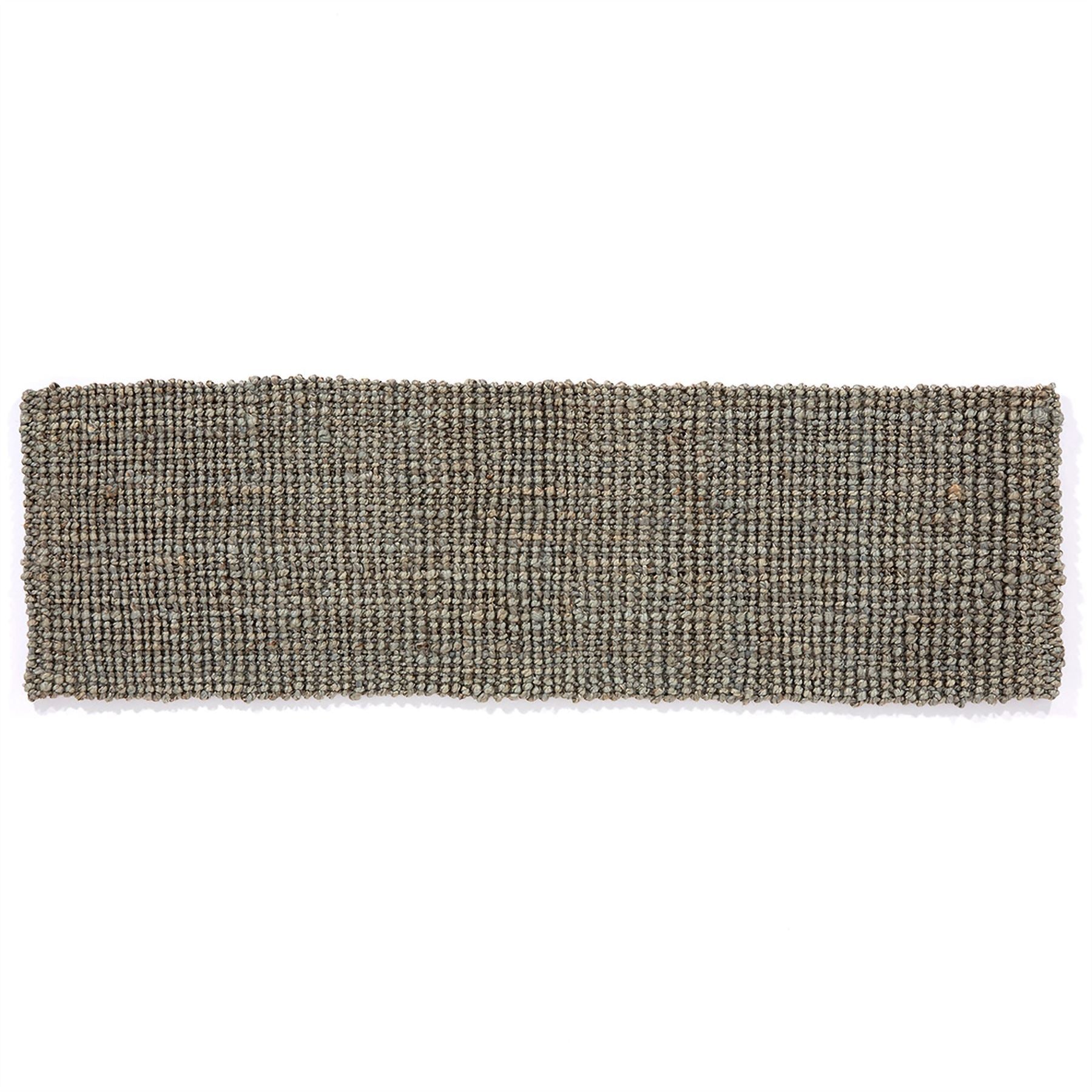 Whitefield 45x150cm Grey Handwoven Boucle Runner (Bale 205)