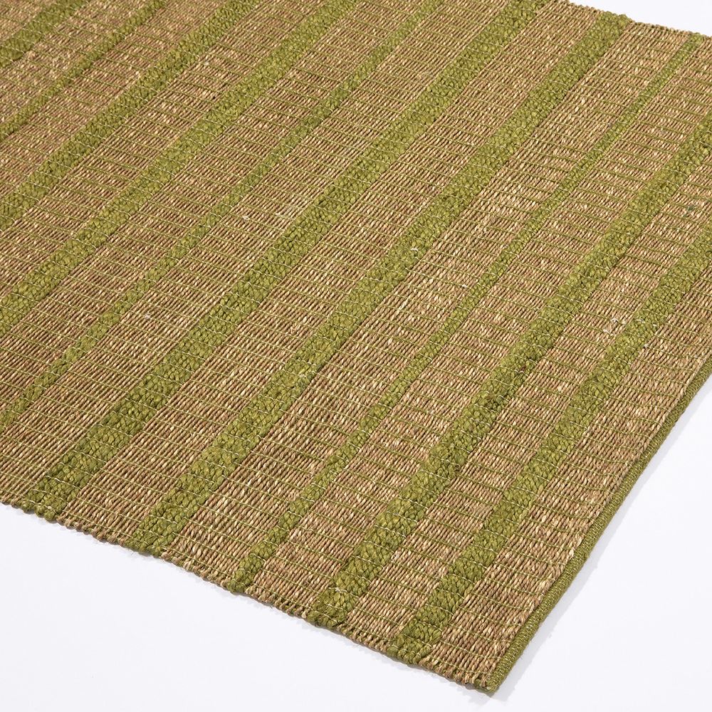 Ancoats Jute/ Seagrass Pitloom 120x170cm Green Rug