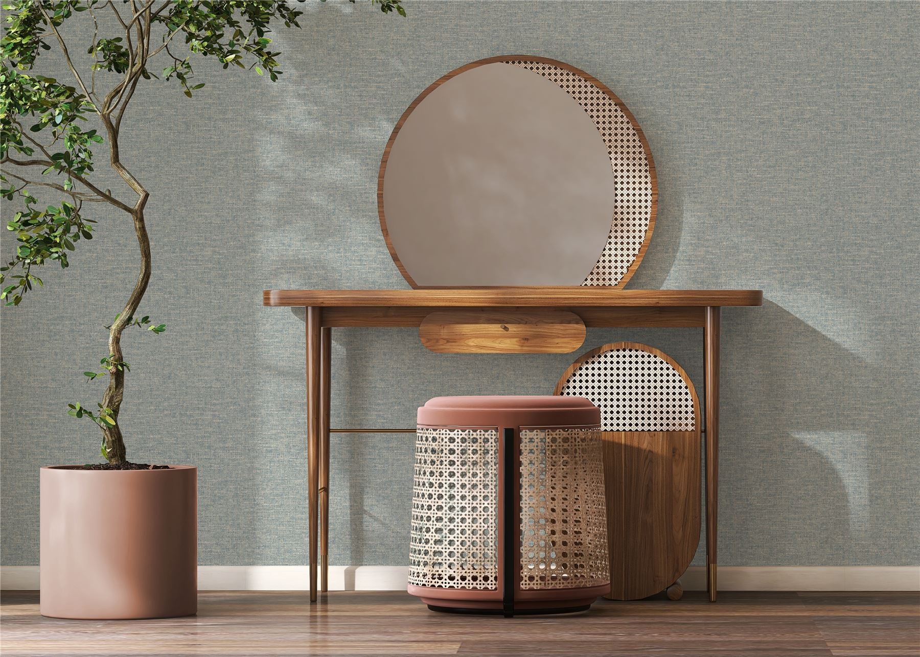 Artisan Blue Wallpaper - Esselle Home