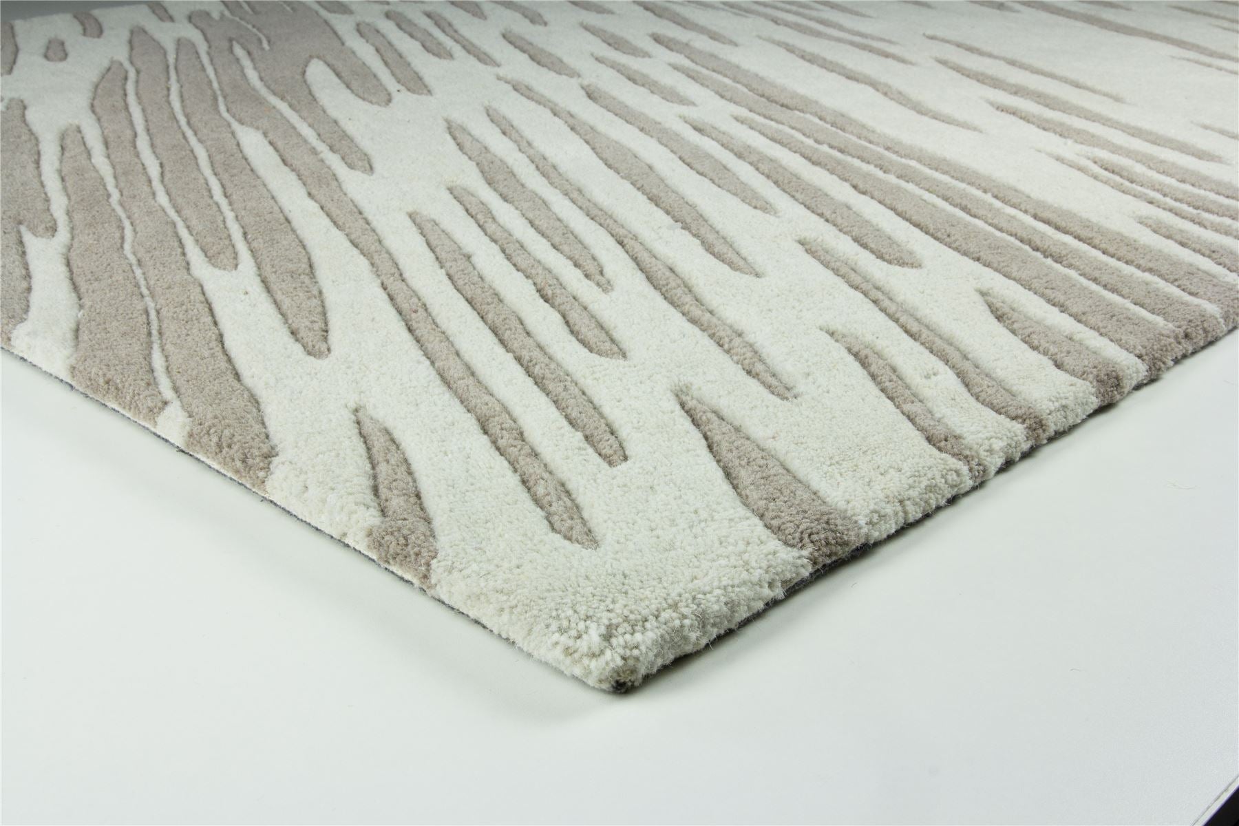 Aura Storm Natural / Grey Rug