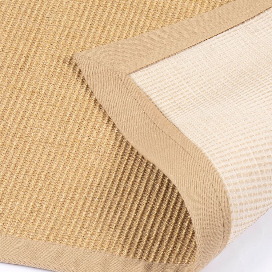 Swinton Sisal Jute Boucle Beige Rug - Esselle Home