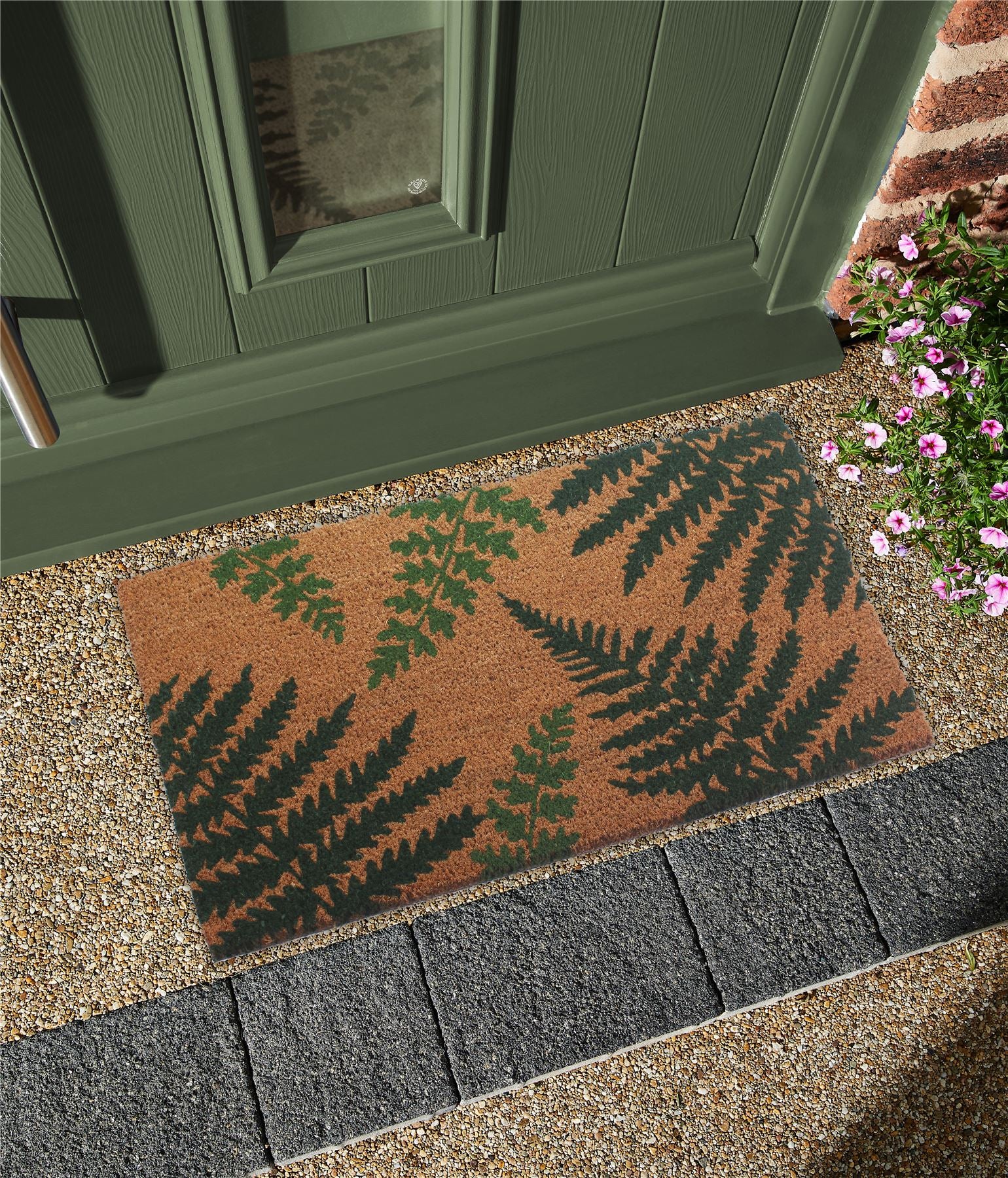 RHS Fern Green Doormat 45x75cm (Bale 431)