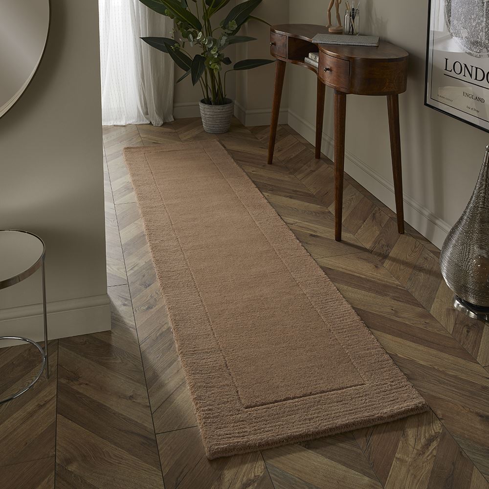 Esme Wool Taupe Runner 60x230cm (Bale 180)
