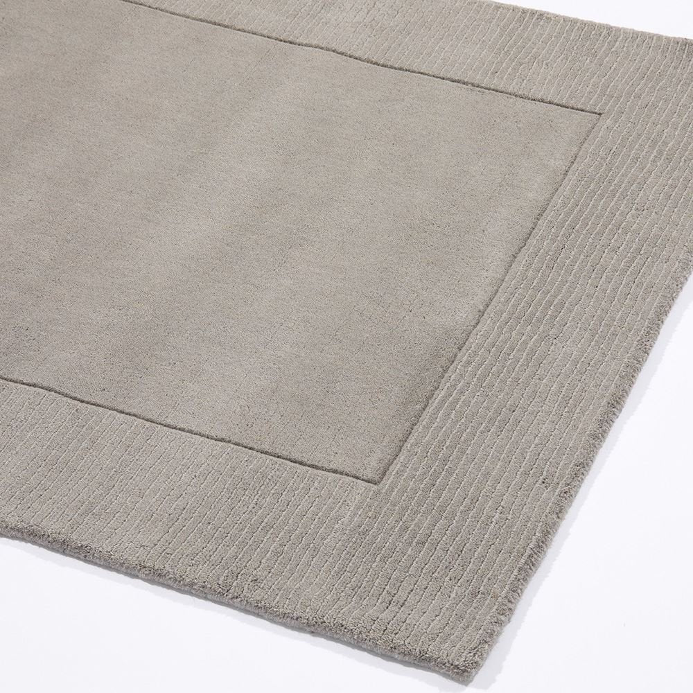 Esme Wool Silver Rug - Esselle Home