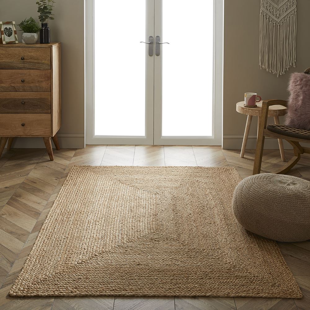 Stockport Handbraided Natural Rug - Esselle Home