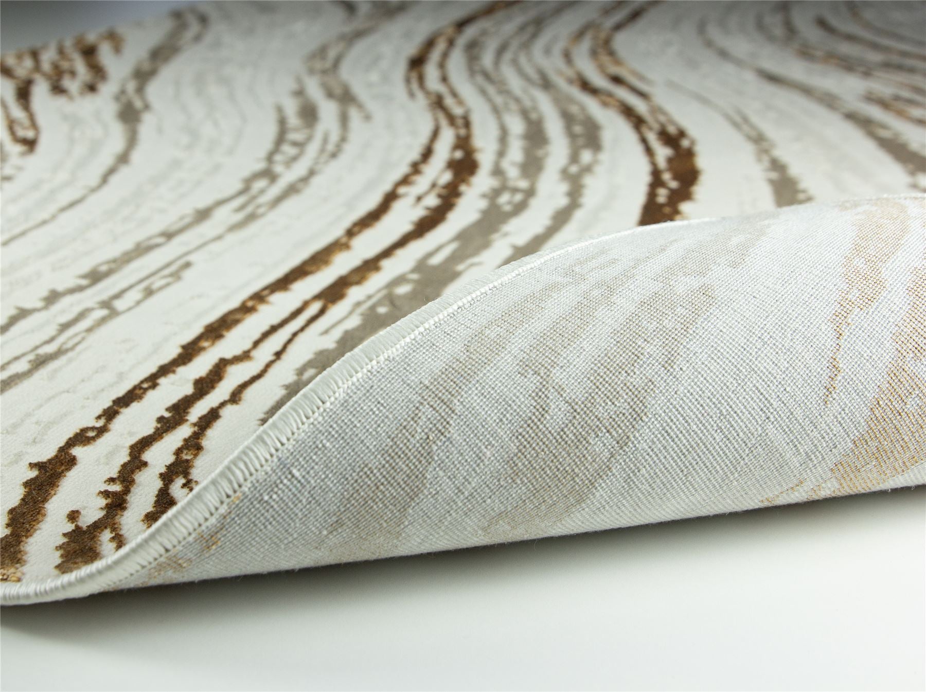 Solar Saturn Natural / Copper Rug - Esselle Home