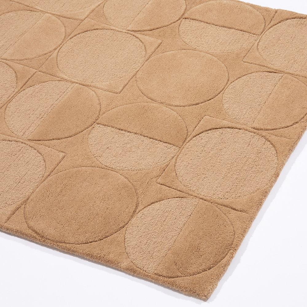 Arabella Wool 120x170cm Taupe Rug