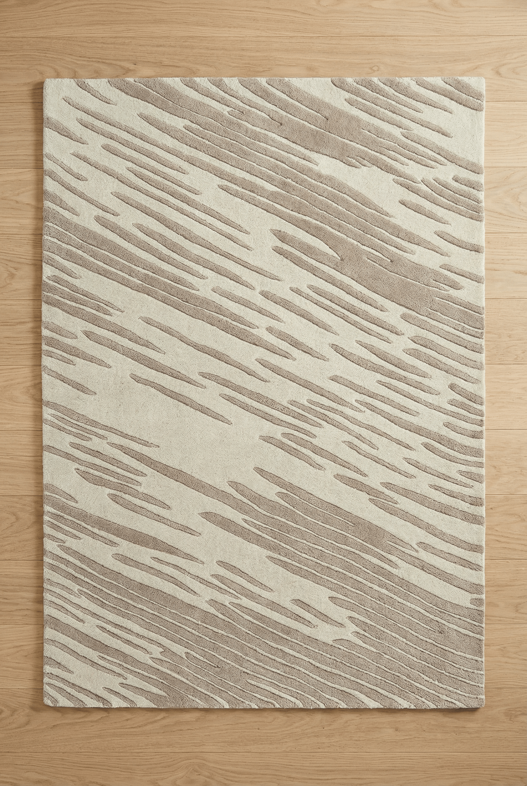 Aura Storm Natural / Grey Rug - Esselle Home
