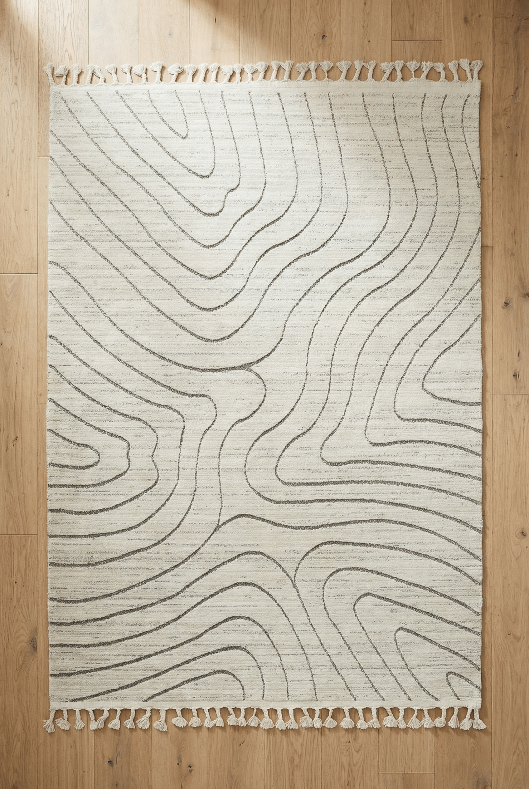 Arctic Contour Natural / Mink Rug - Esselle Home
