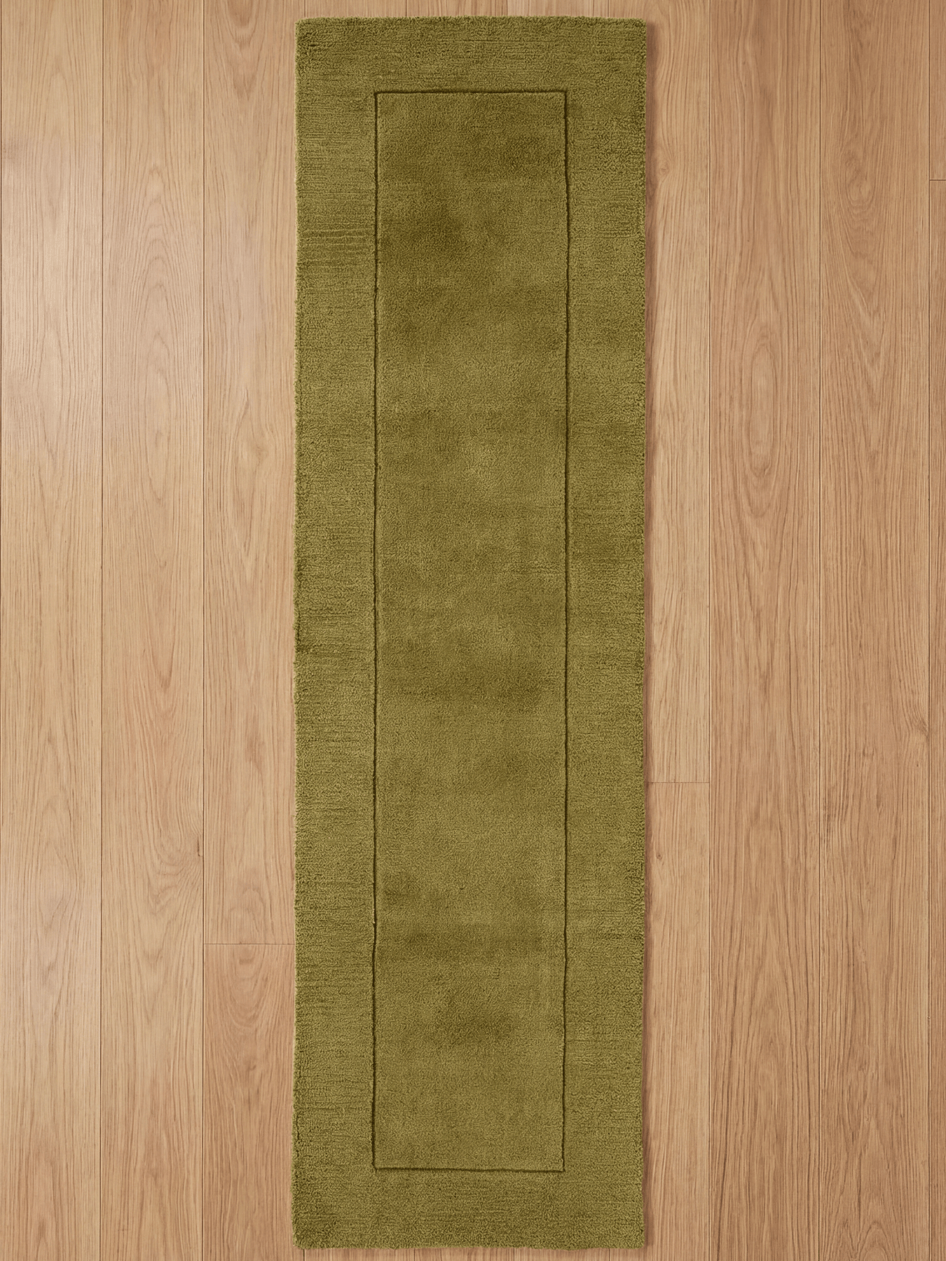 Esme Wool Olive Runner - Esselle Home