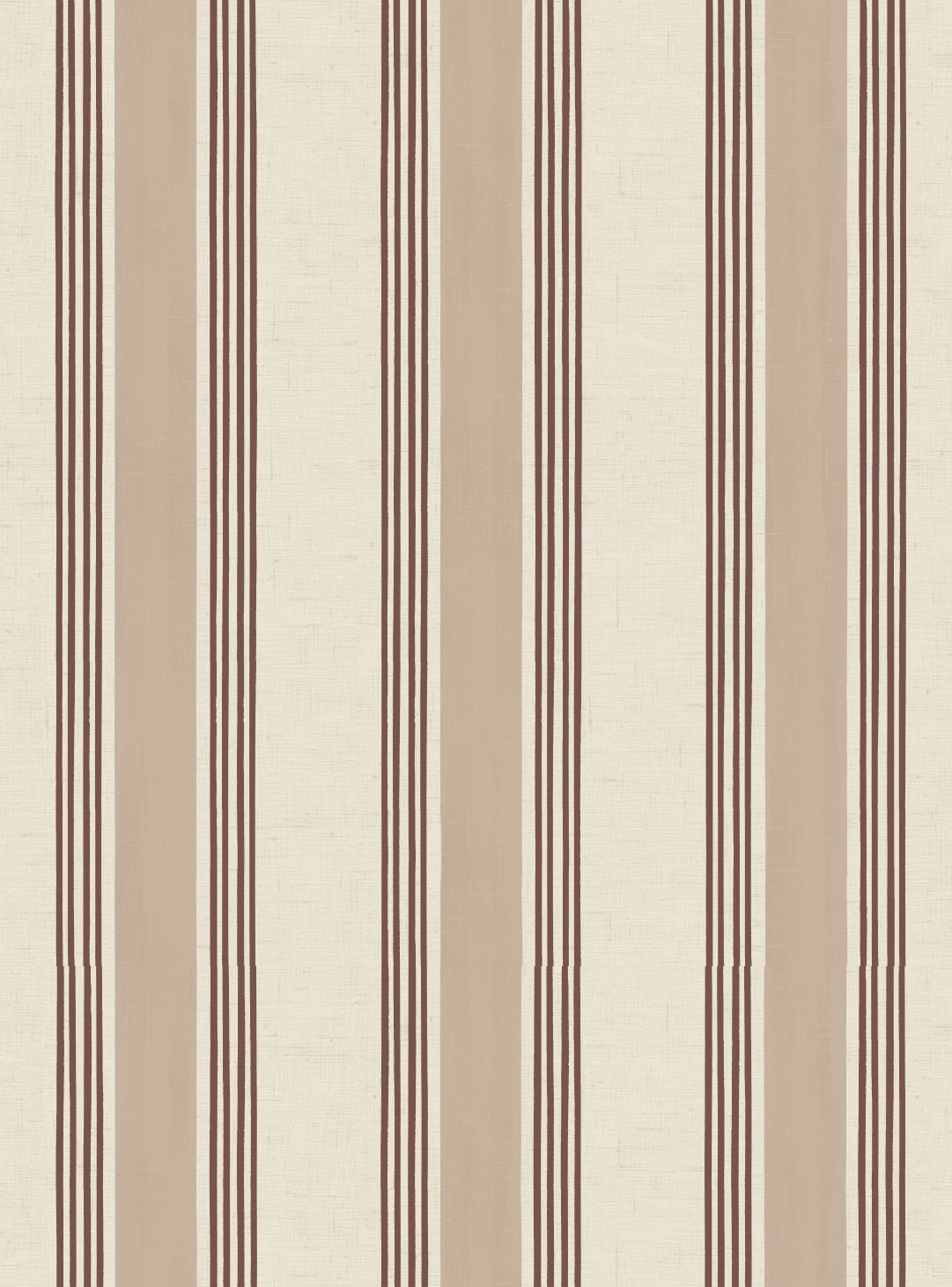 Old World Stripe Blush Pink Wallpaper - Esselle Home