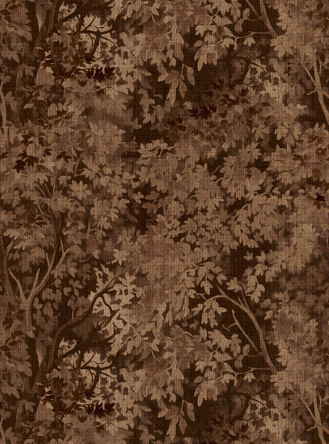 Wild Verdue Autumn Rust Wallpaper - Esselle Home