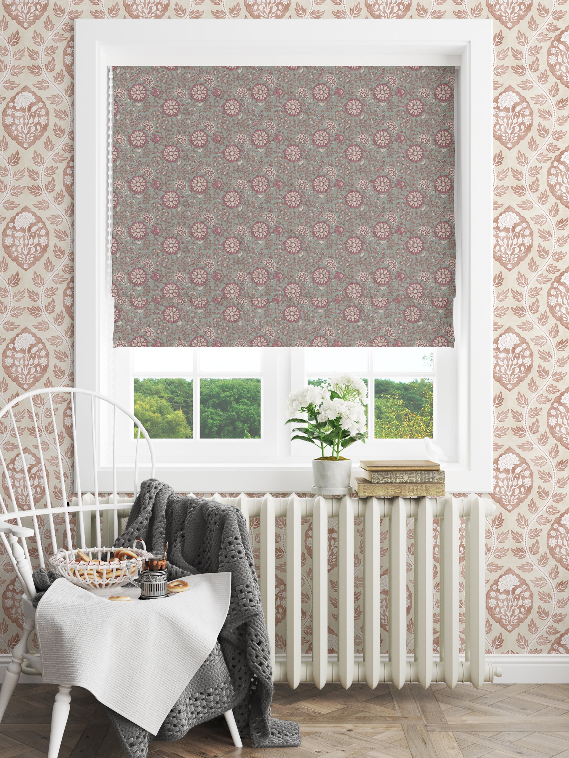 Lucien Trail Spice/Pink/Green Fabric