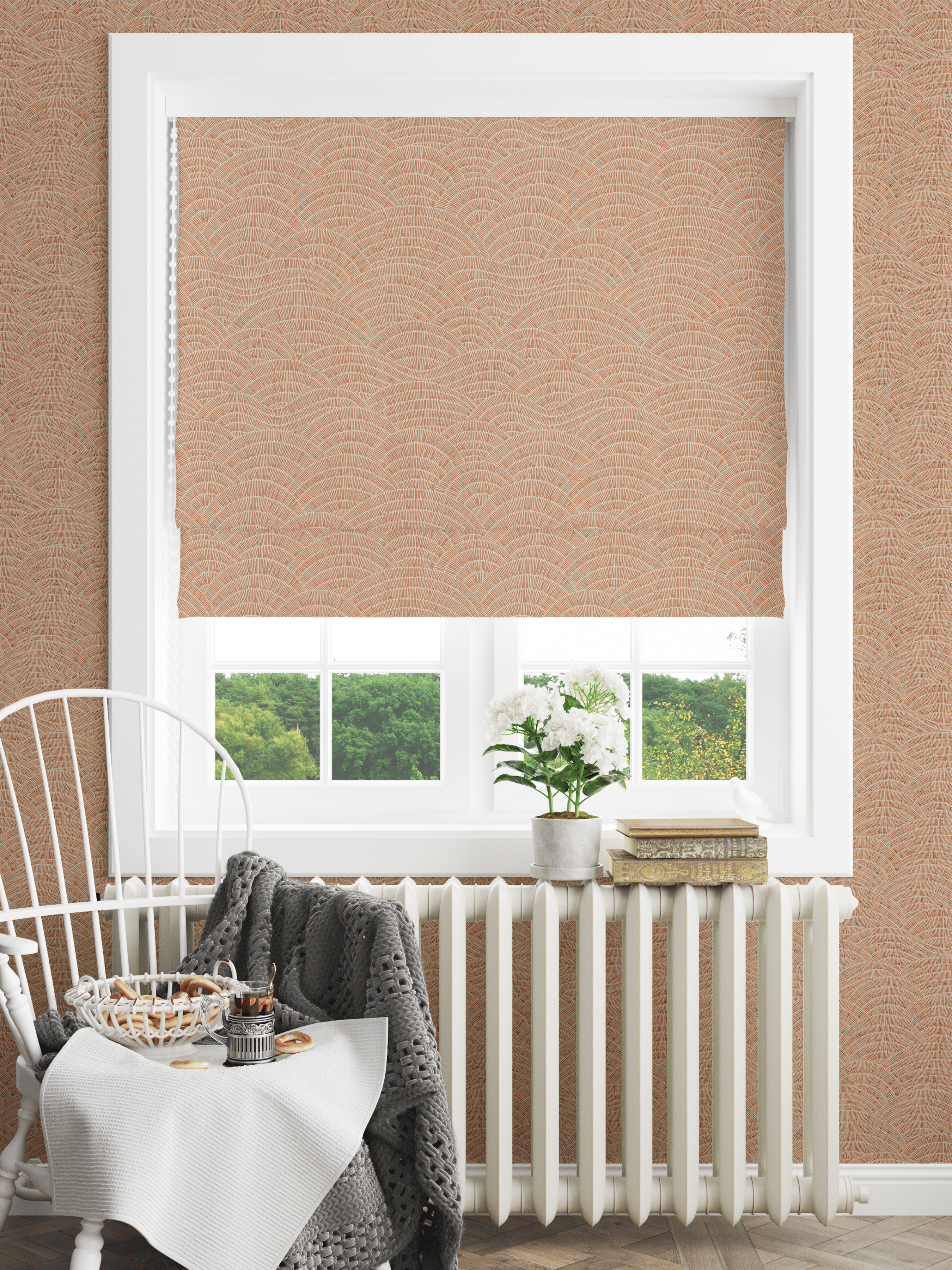 Dalty Copper Fabric - Esselle Home