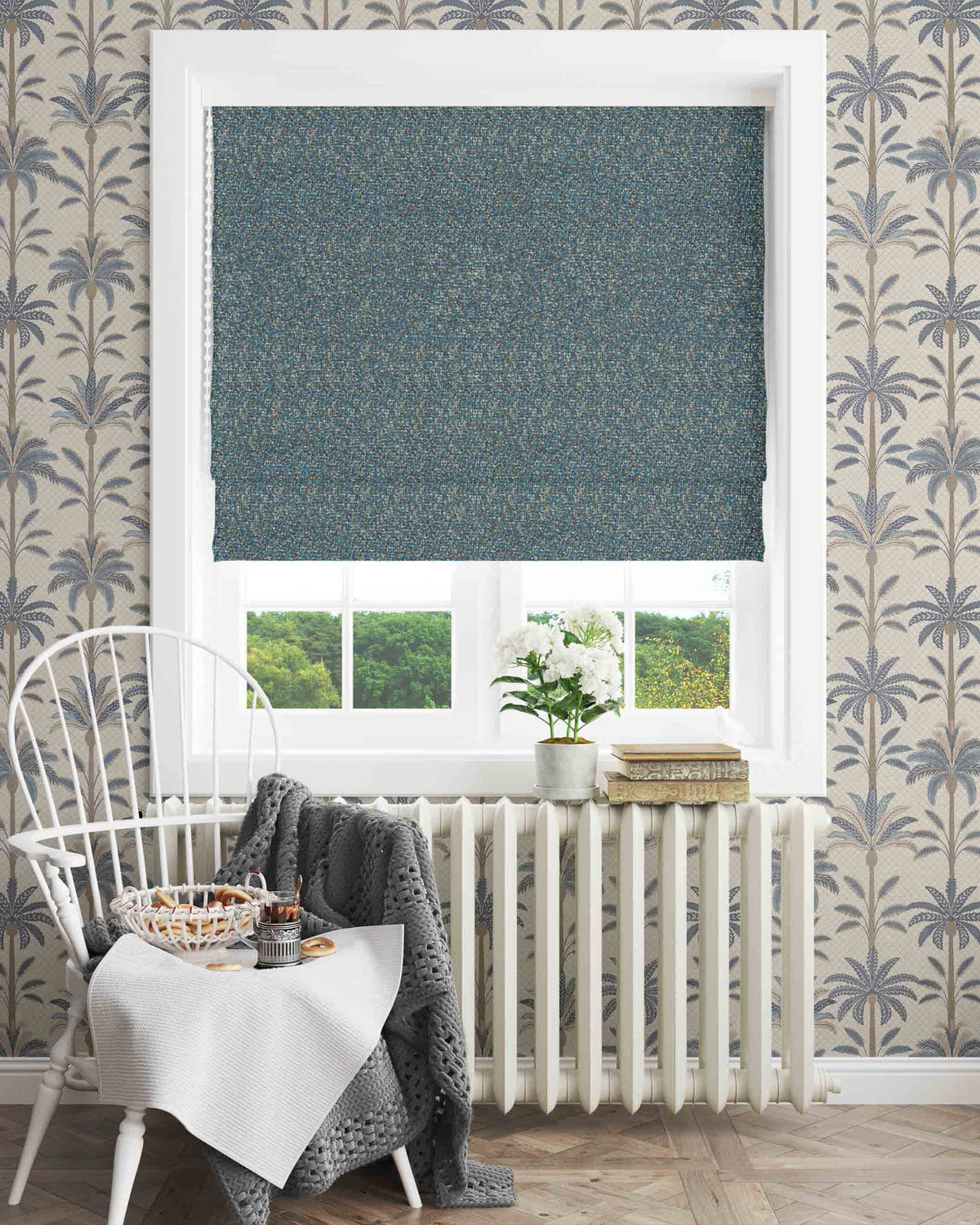Banyan Blue Blind - Esselle Home
