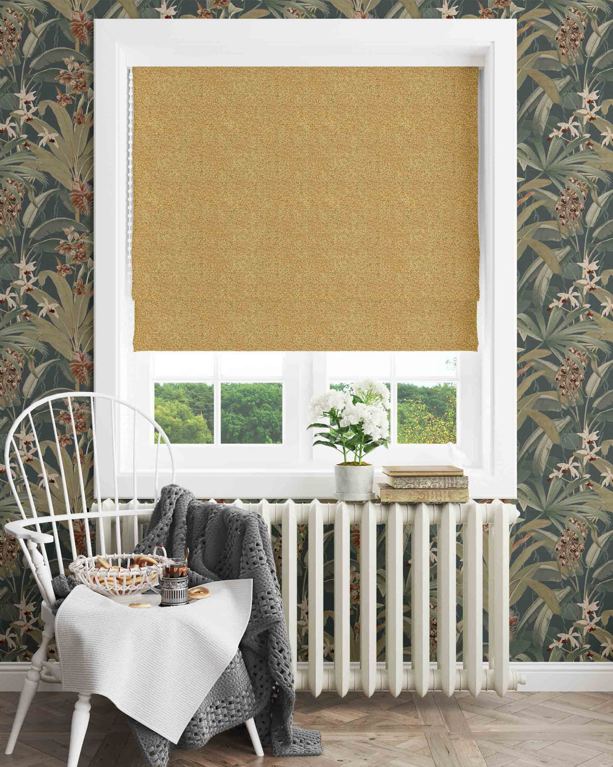 Banyan Ochre Blind - Esselle Home