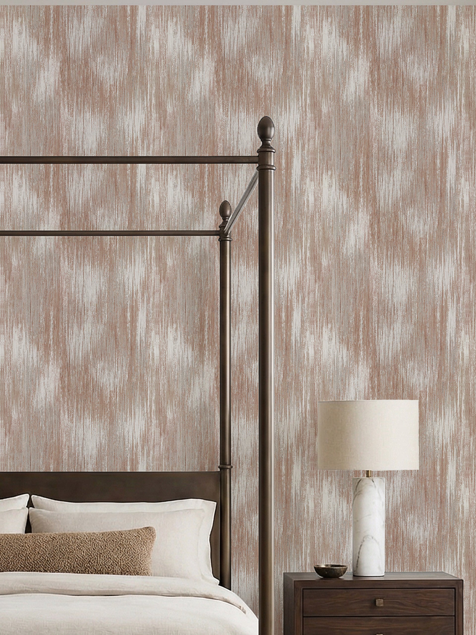 Huttoll Copper Wallpaper - Esselle Home