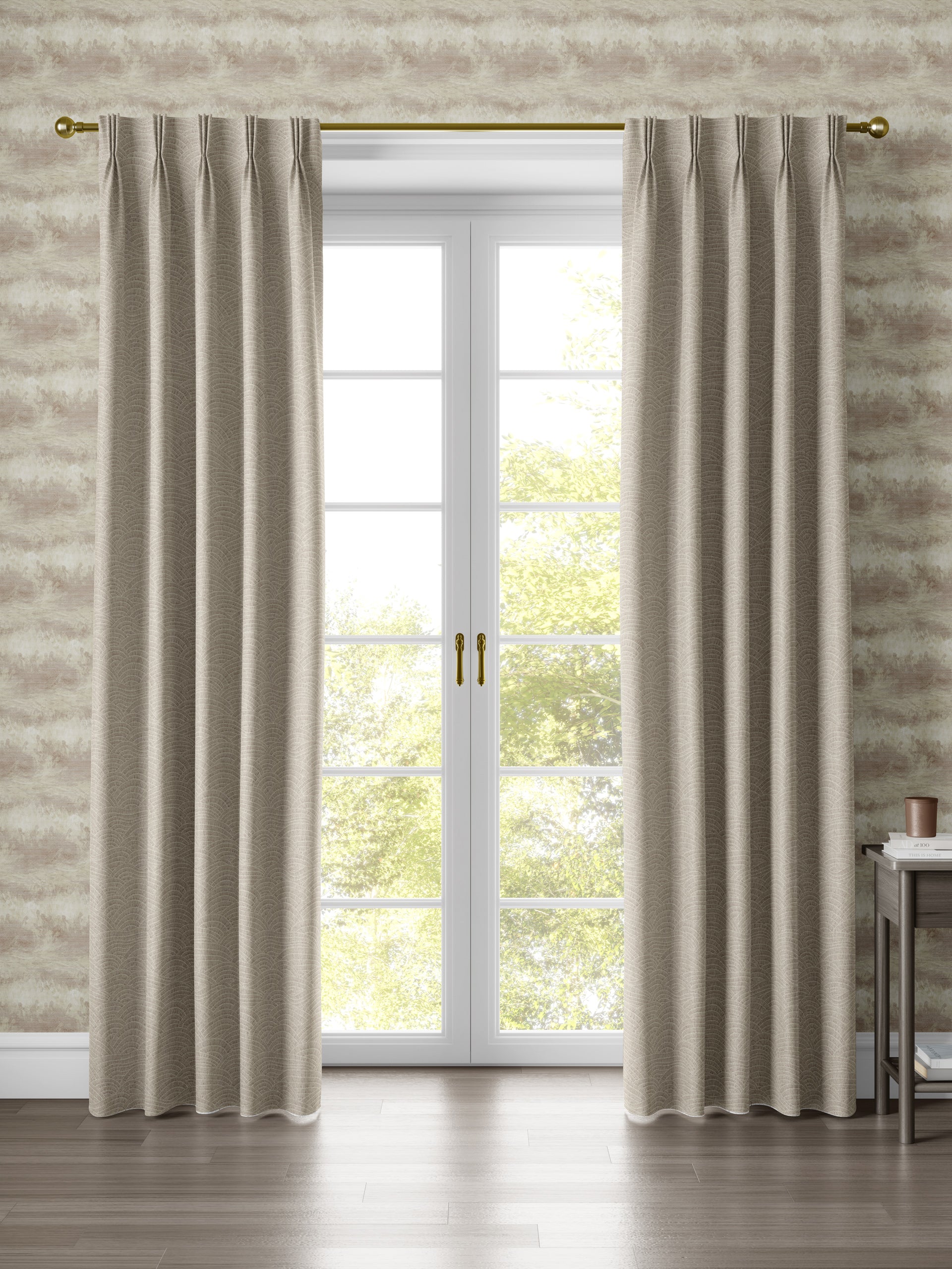 Dalty Sand Fabric - Esselle Home