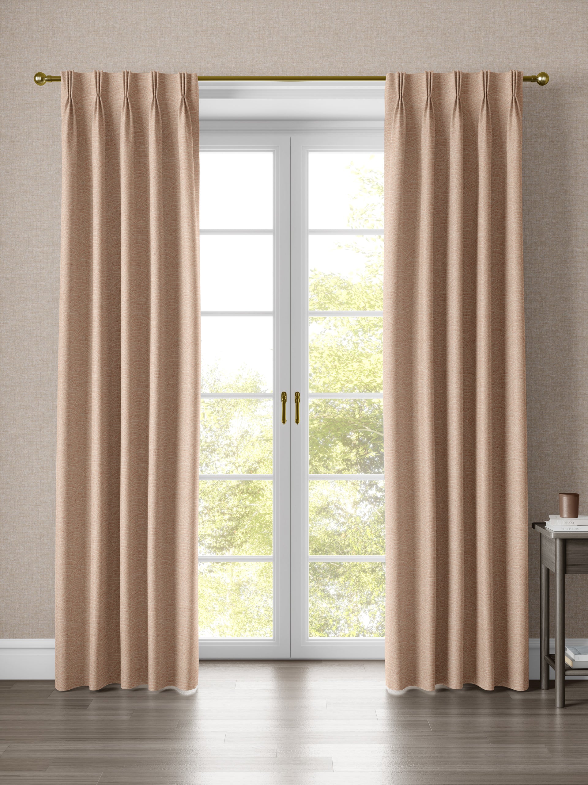 Dalty Copper Fabric - Esselle Home