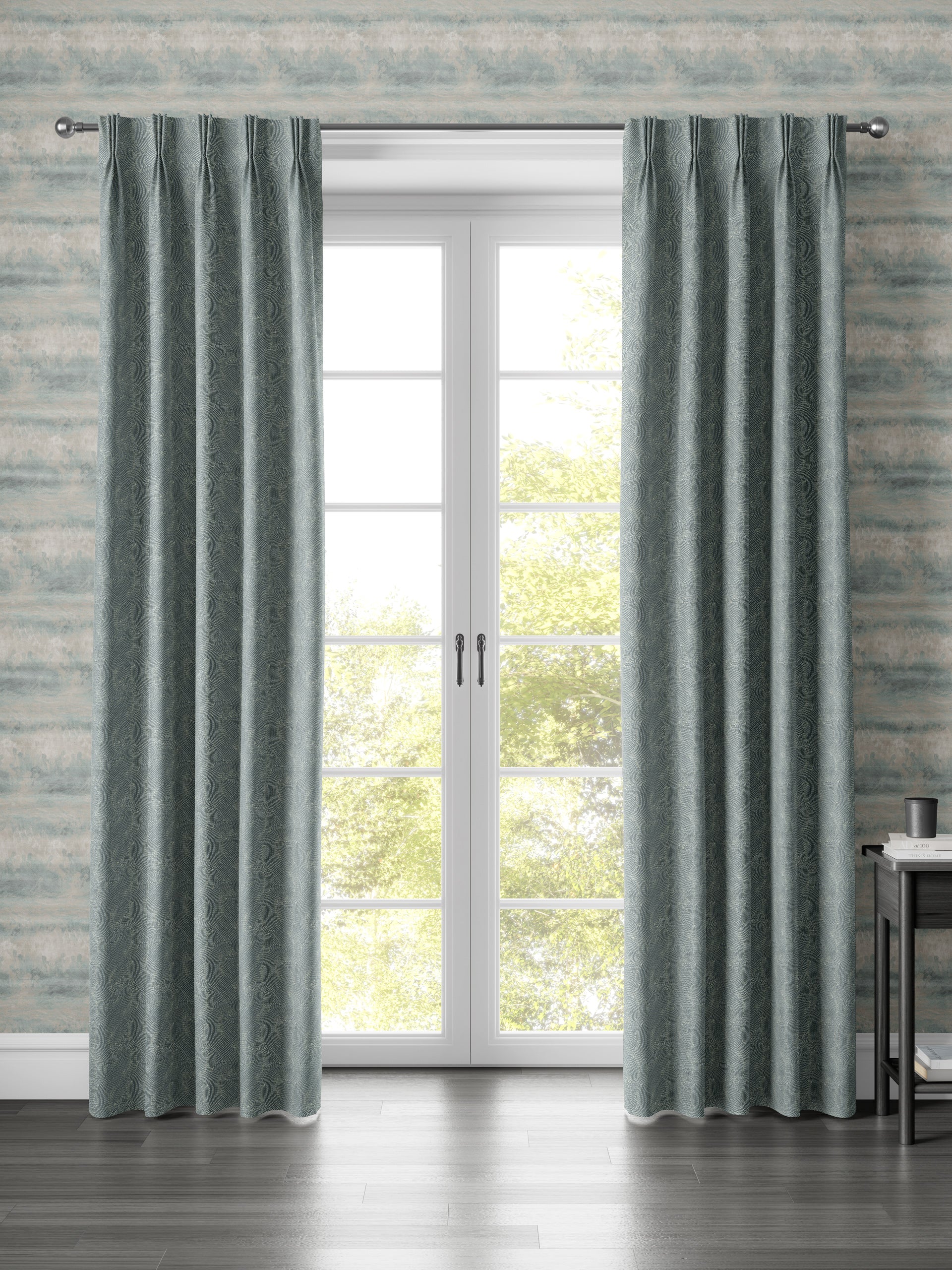 Hardel Blue Fabric