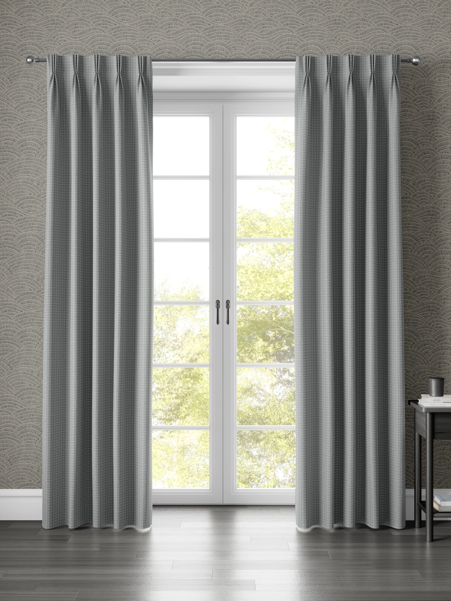 Millar Charcoal Fabric - Esselle Home