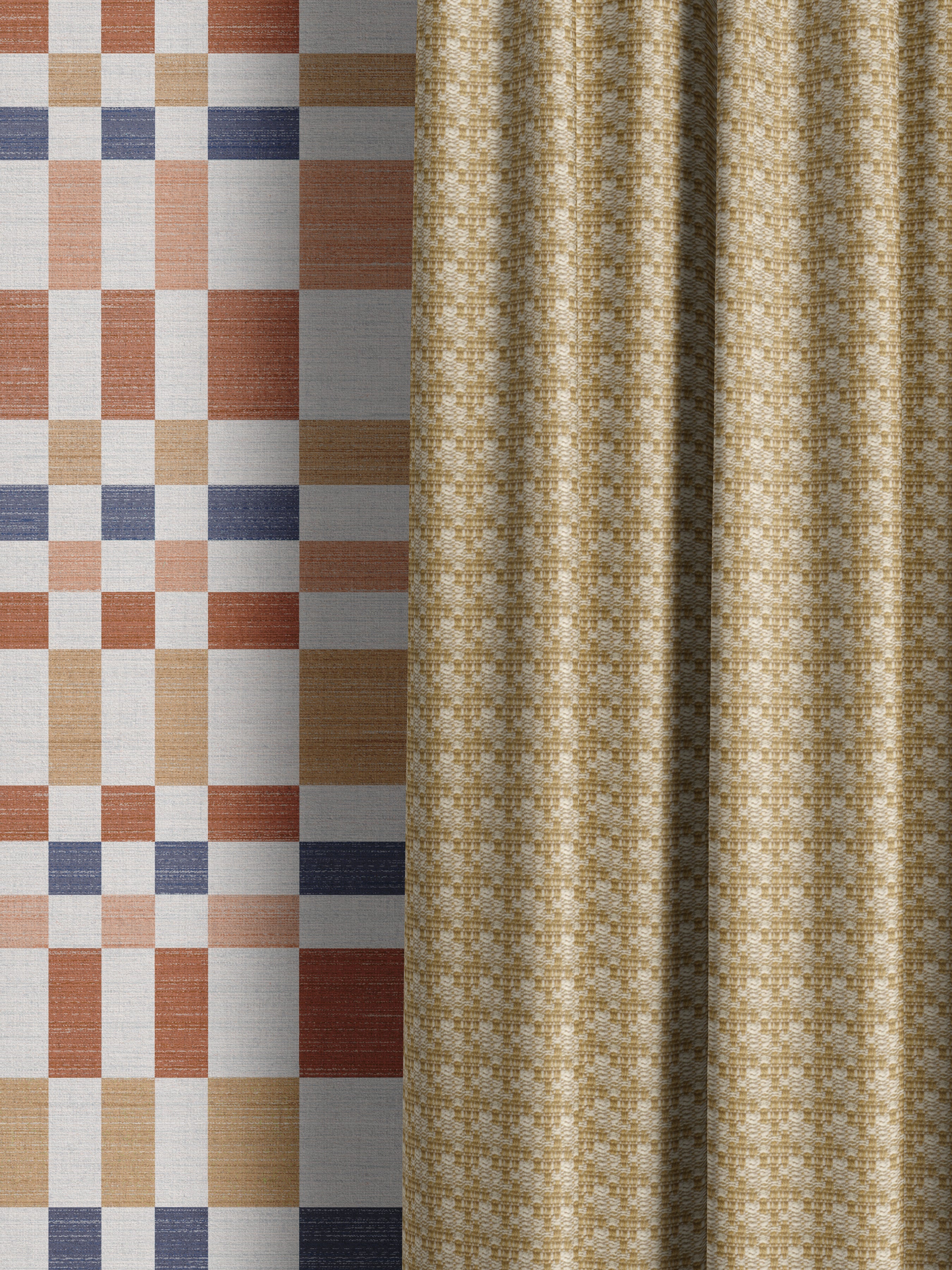 Millar Ochre Fabric