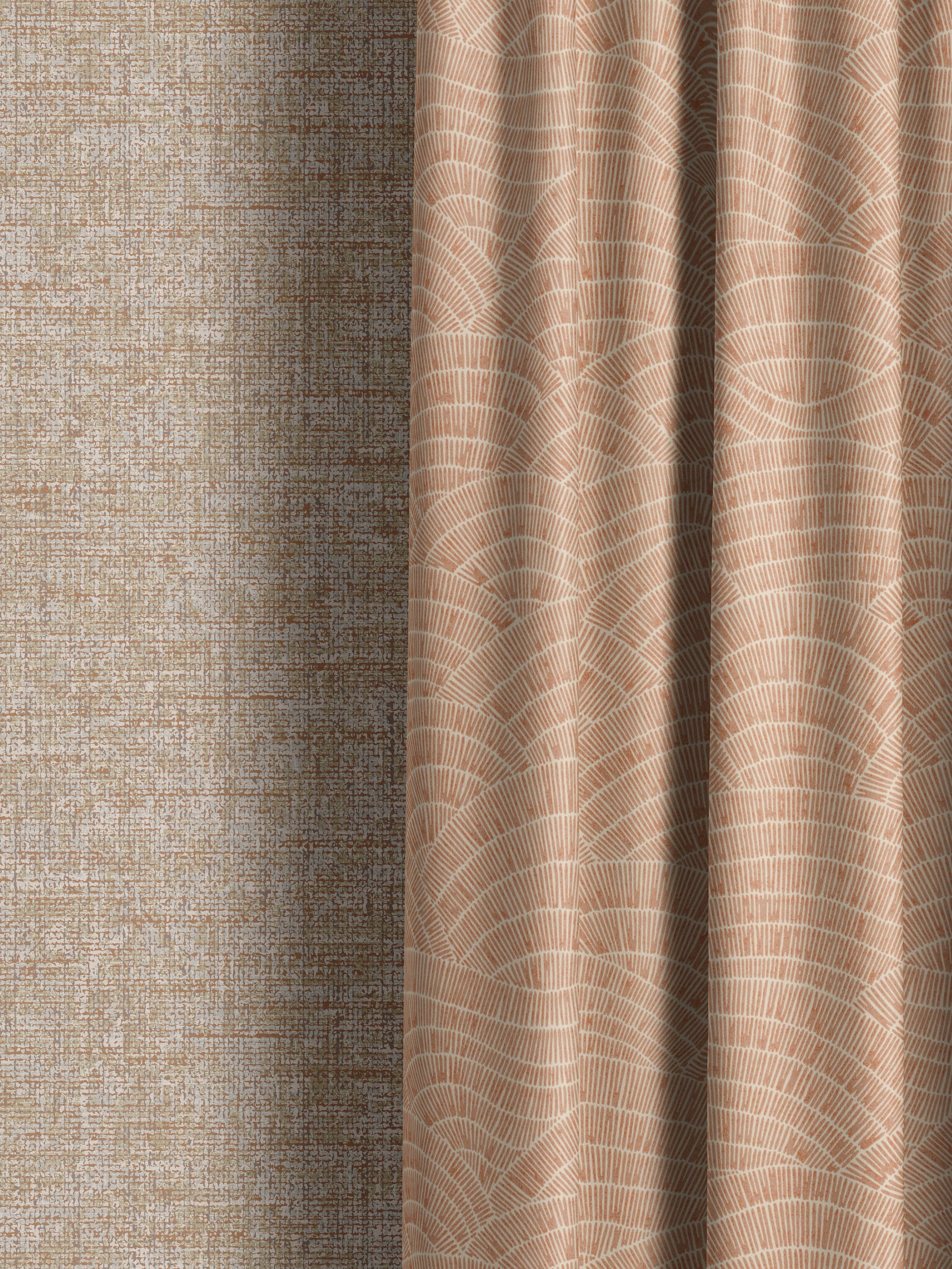 Dalty Copper Fabric - Esselle Home