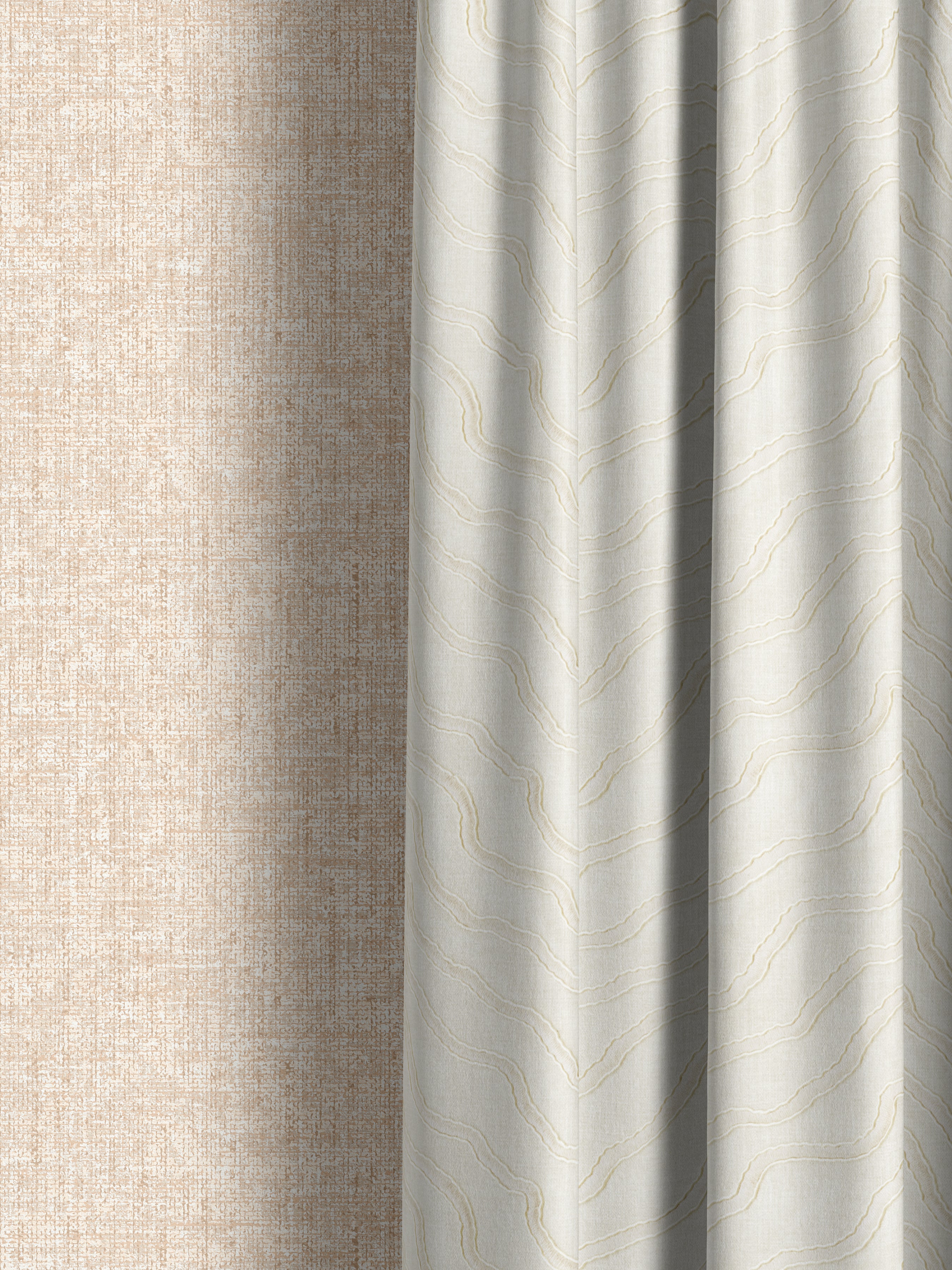 Sidford White Fabric