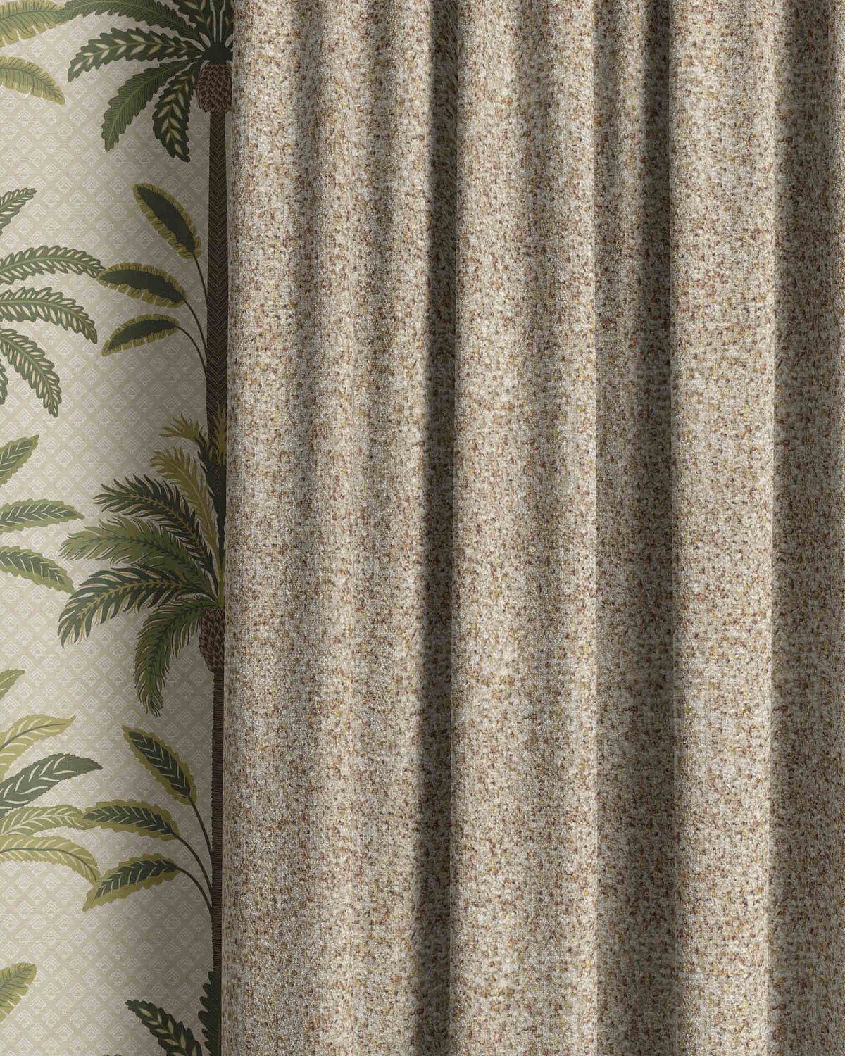 Banyan Mink Curtain - Esselle Home