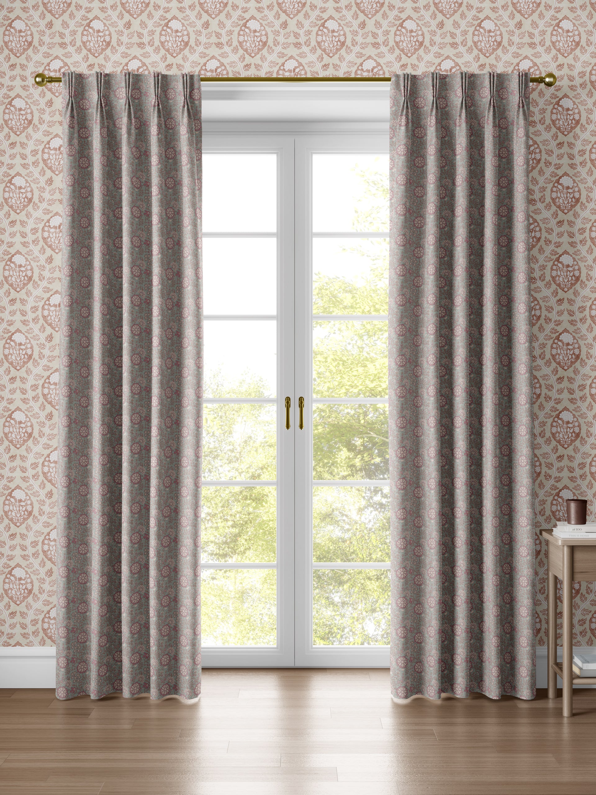 Lucien Trail Spice/Pink/Green Fabric