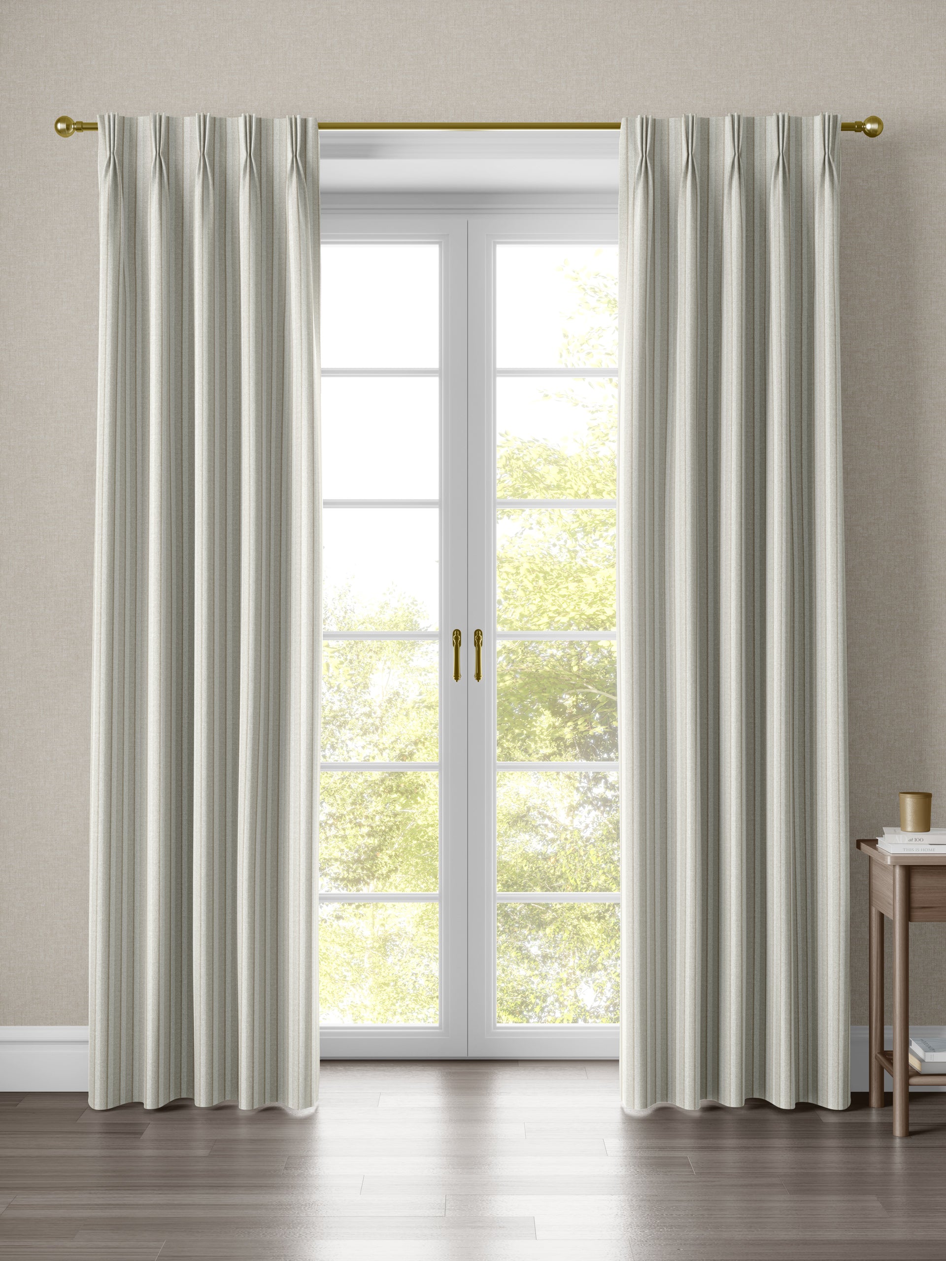 Lolen Natural Fabric - Esselle Home