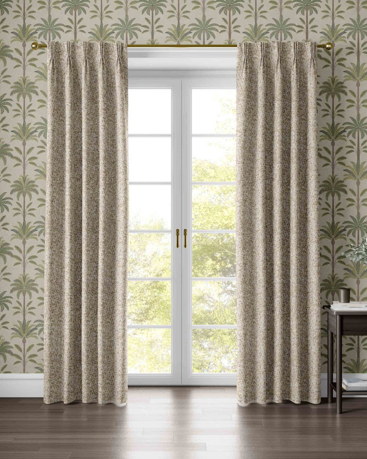Banyan Mink Curtain - Esselle Home