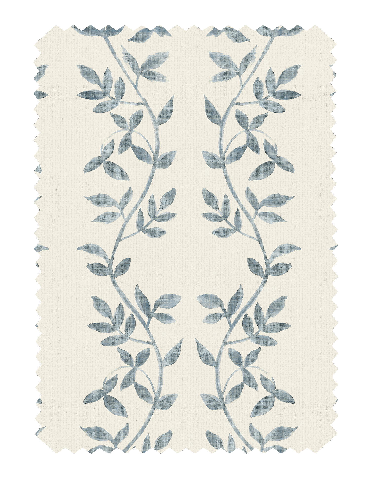 Botanic Vines Slate Blue Fabric