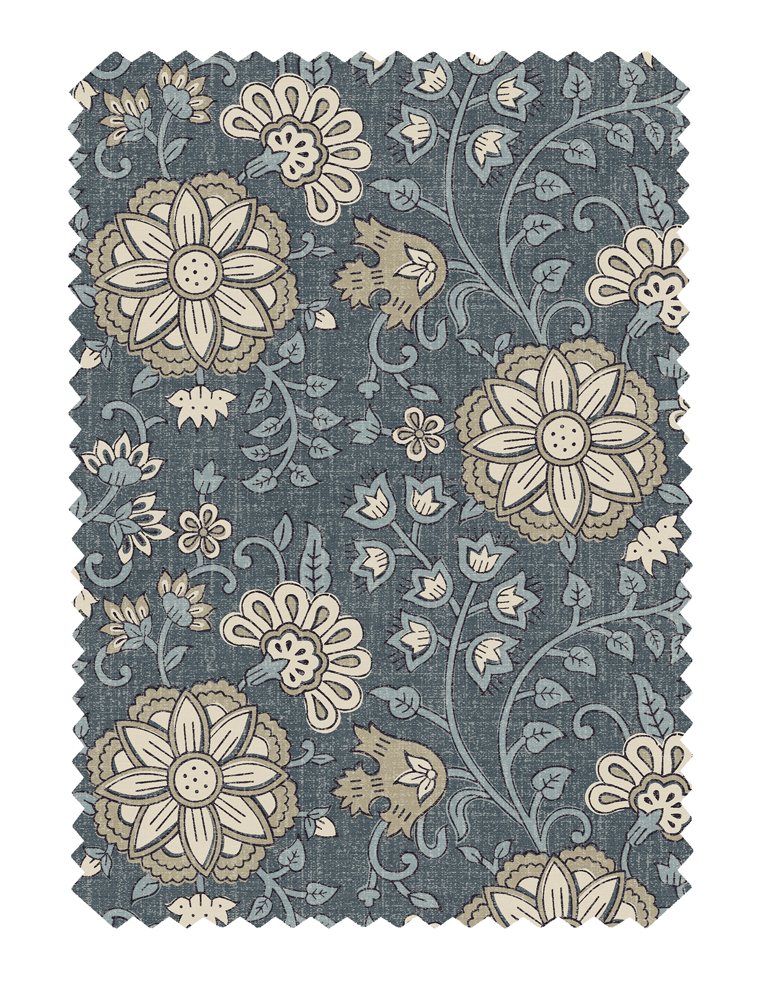 Lucien Trail Taupe/Navy Fabric - Esselle Home