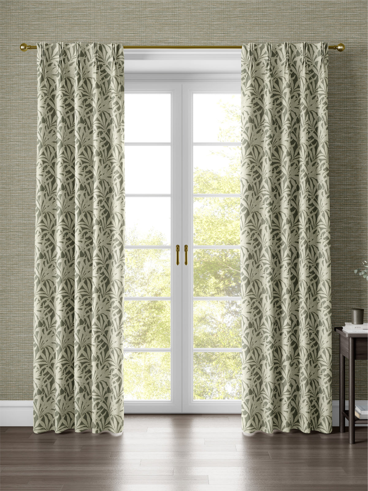 Tampine Dark Green Curtain - Esselle Home