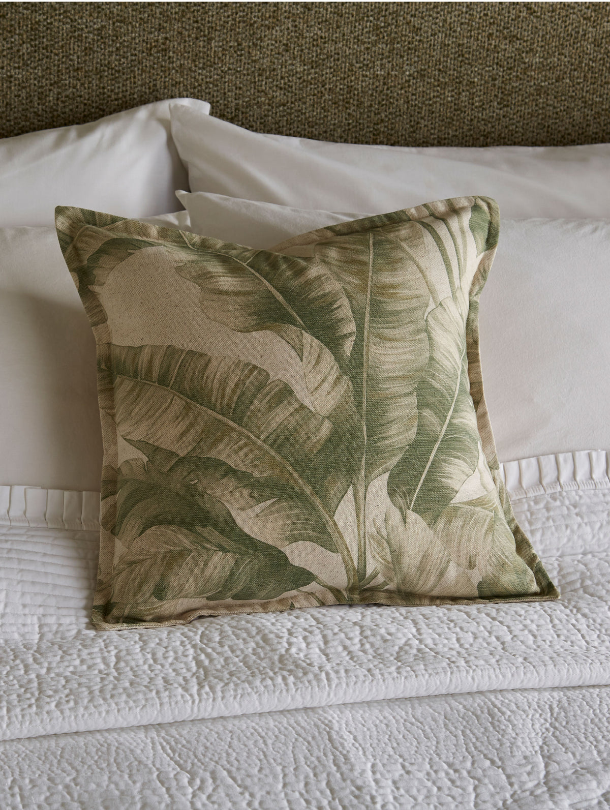 Canopy Green 43 x 43 cm Cushion - Esselle Home