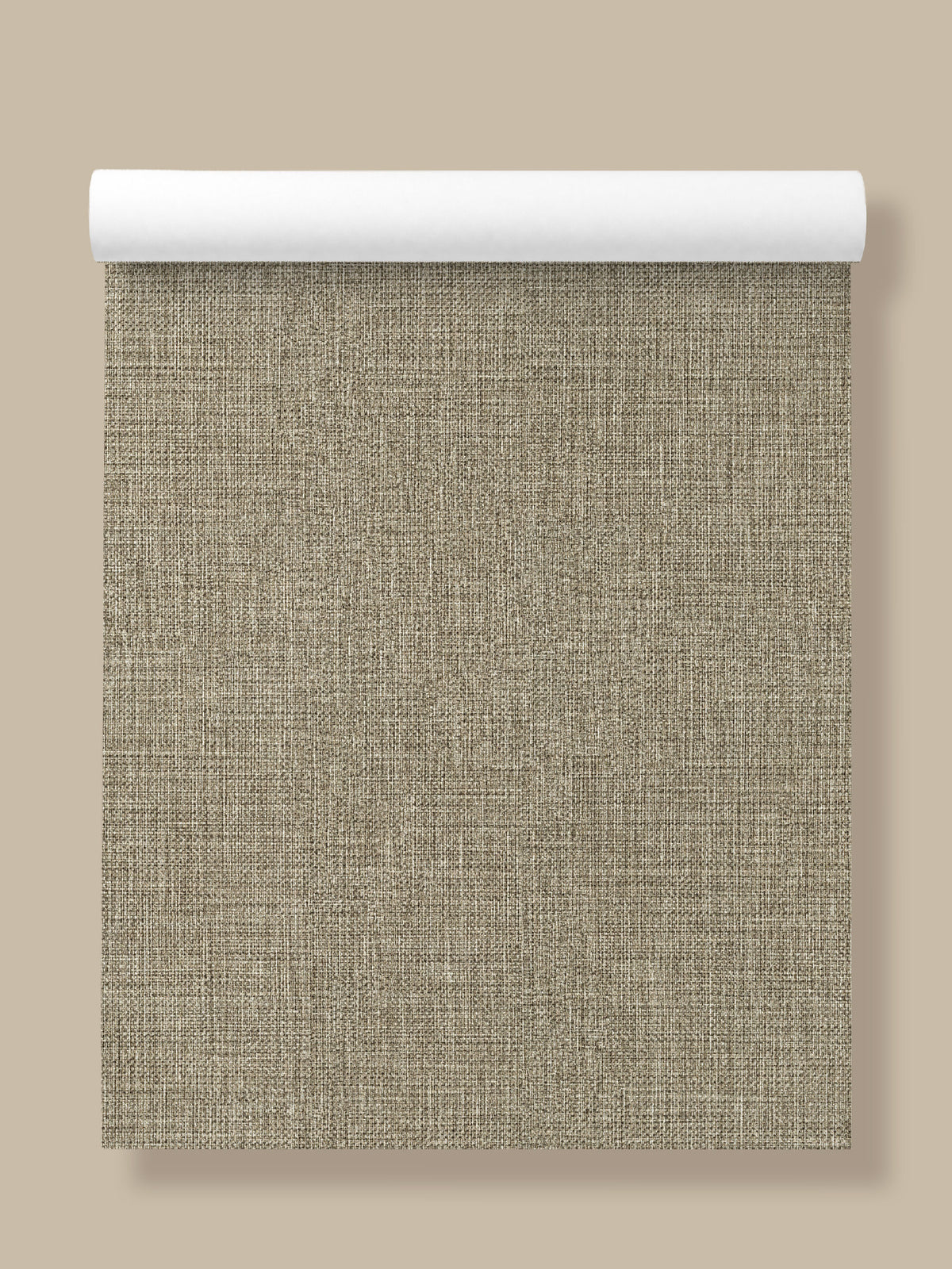 Sentosa Soft Brown Wallpaper | Textured Vinyl Wallpaper - Esselle Home