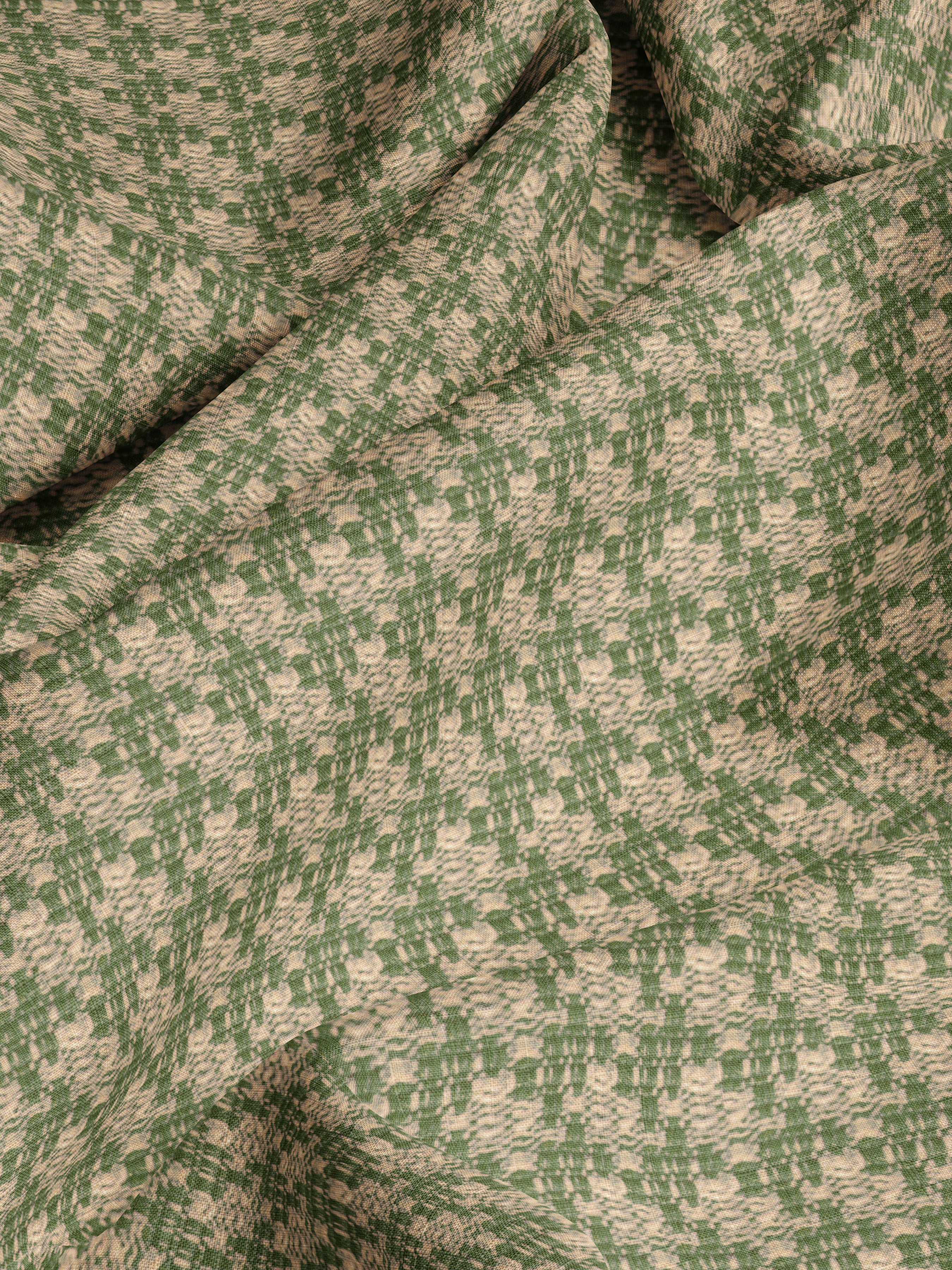 Millar Teal Fabric - Esselle Home