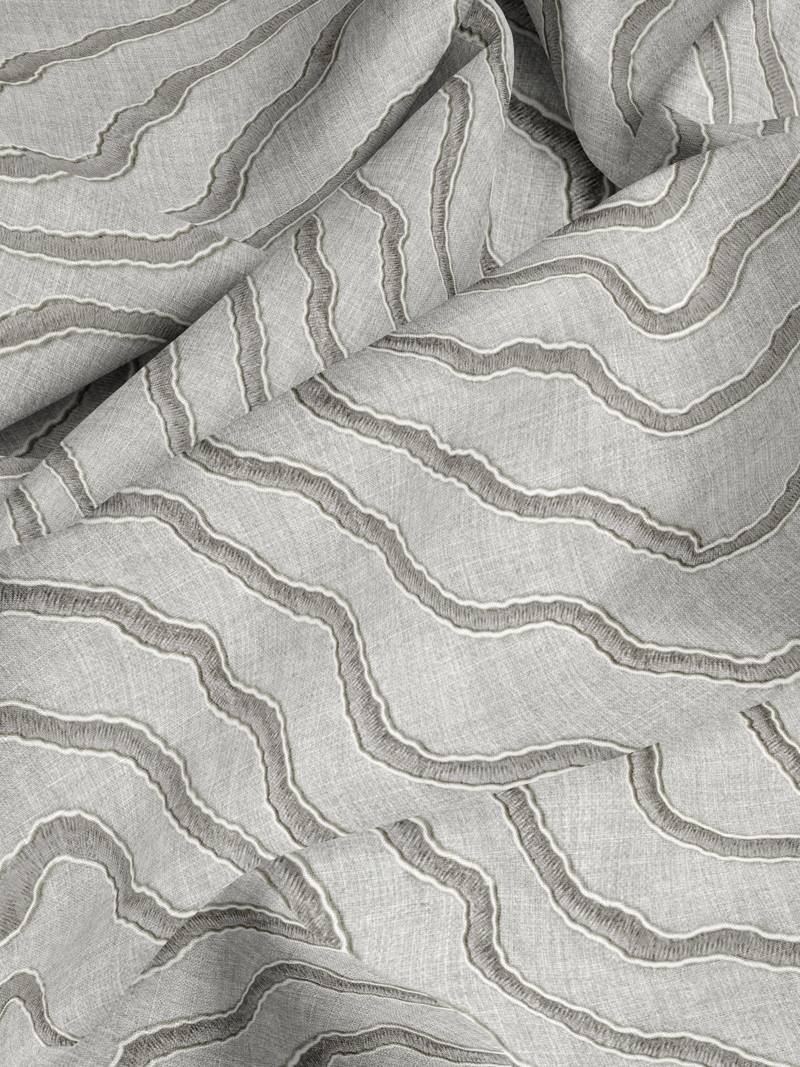 Sidford Silver Fabric - Esselle Home