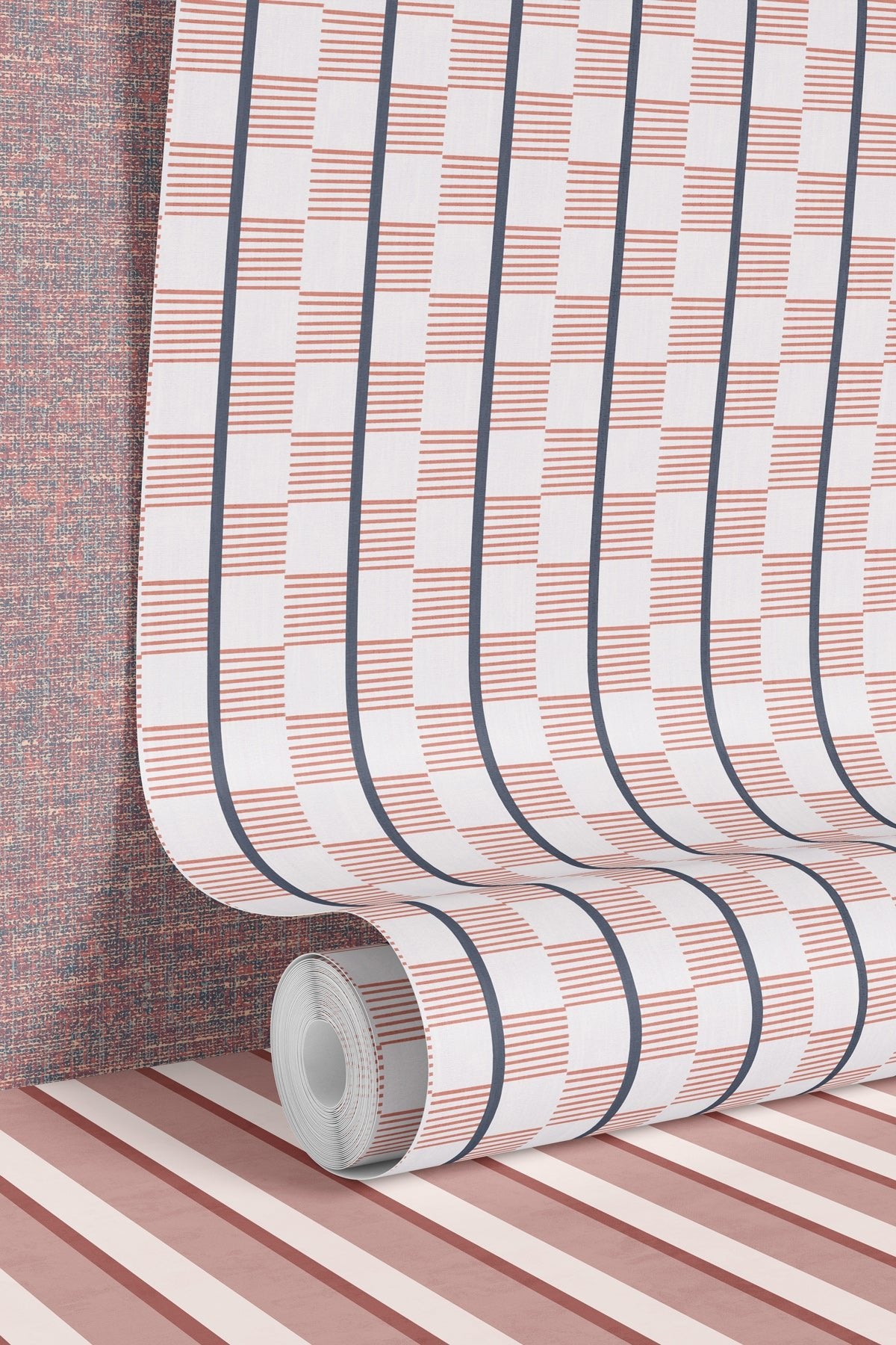 Ponty Terracotta Wallpaper - Esselle Home