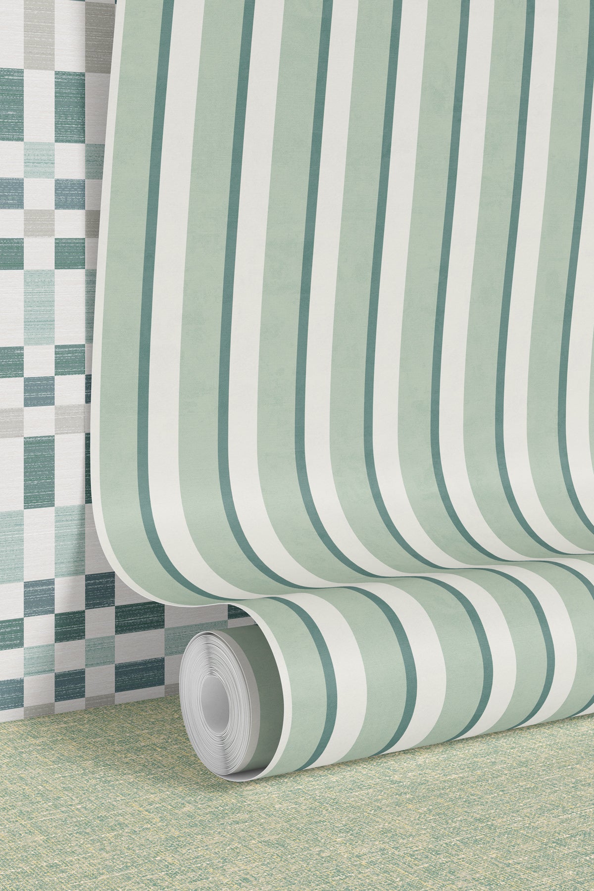 Lolen Green Wallpaper - Esselle Home