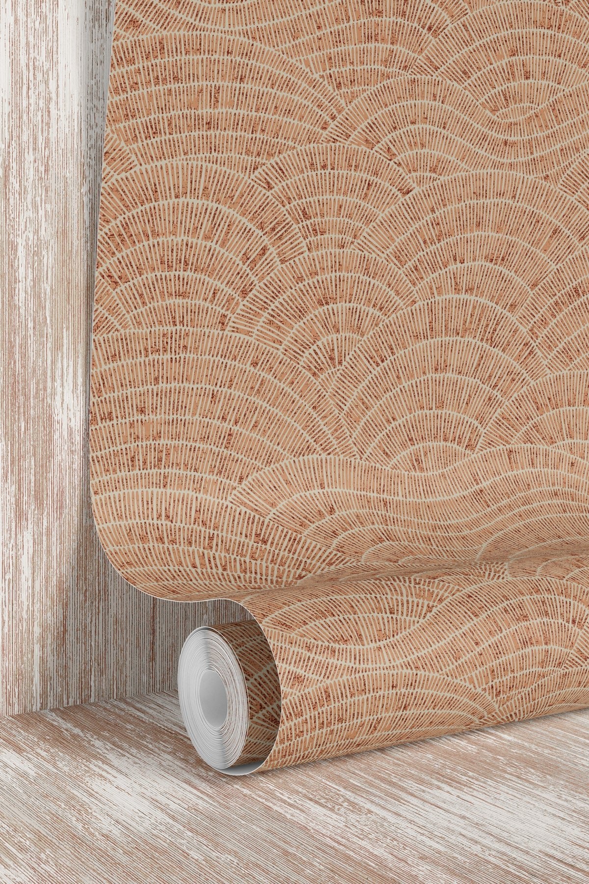 Dalty Copper Wallpaper - Esselle Home