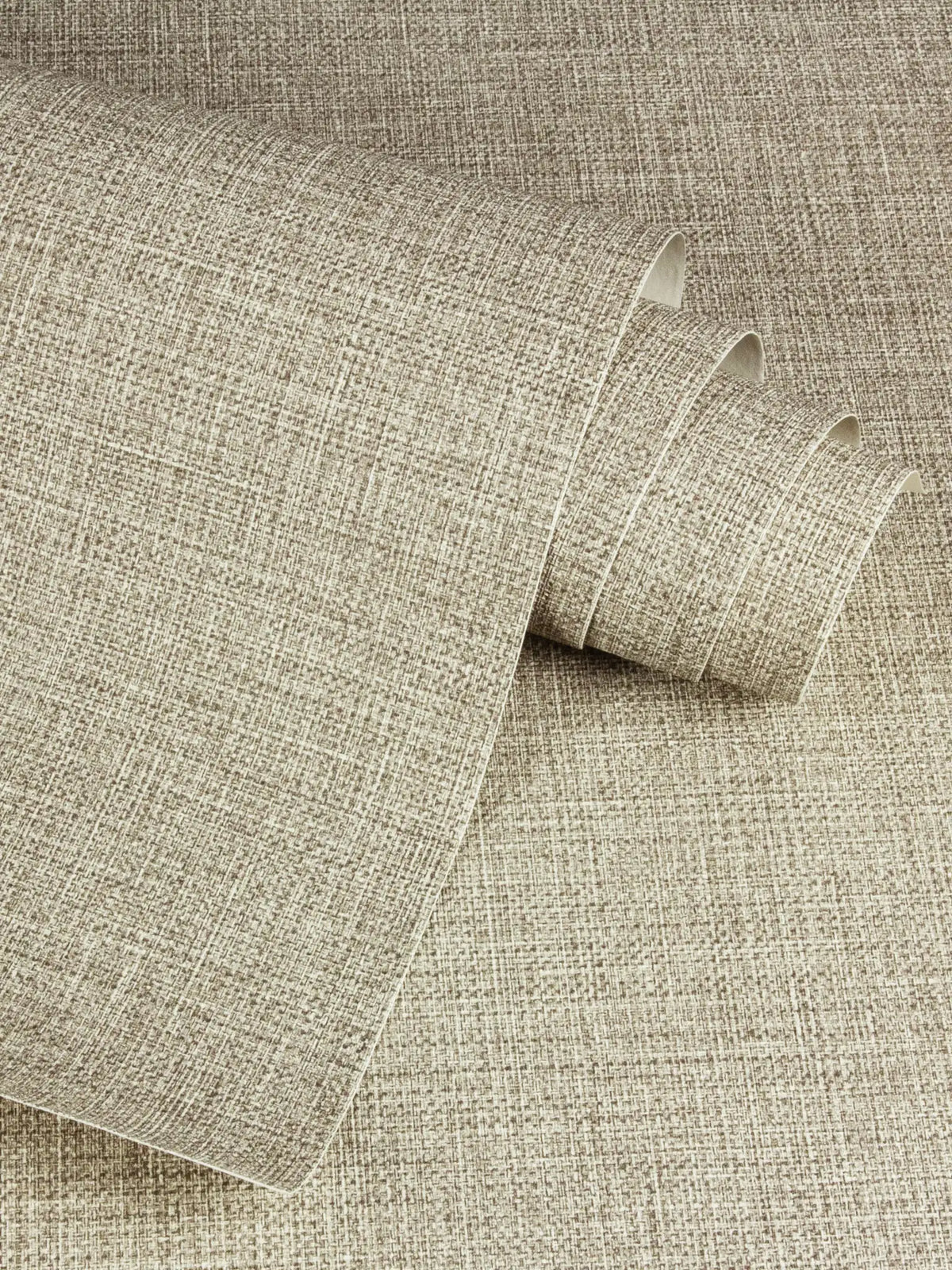 Sentosa Soft Brown Wallpaper | Textured Vinyl Wallpaper - Esselle Home